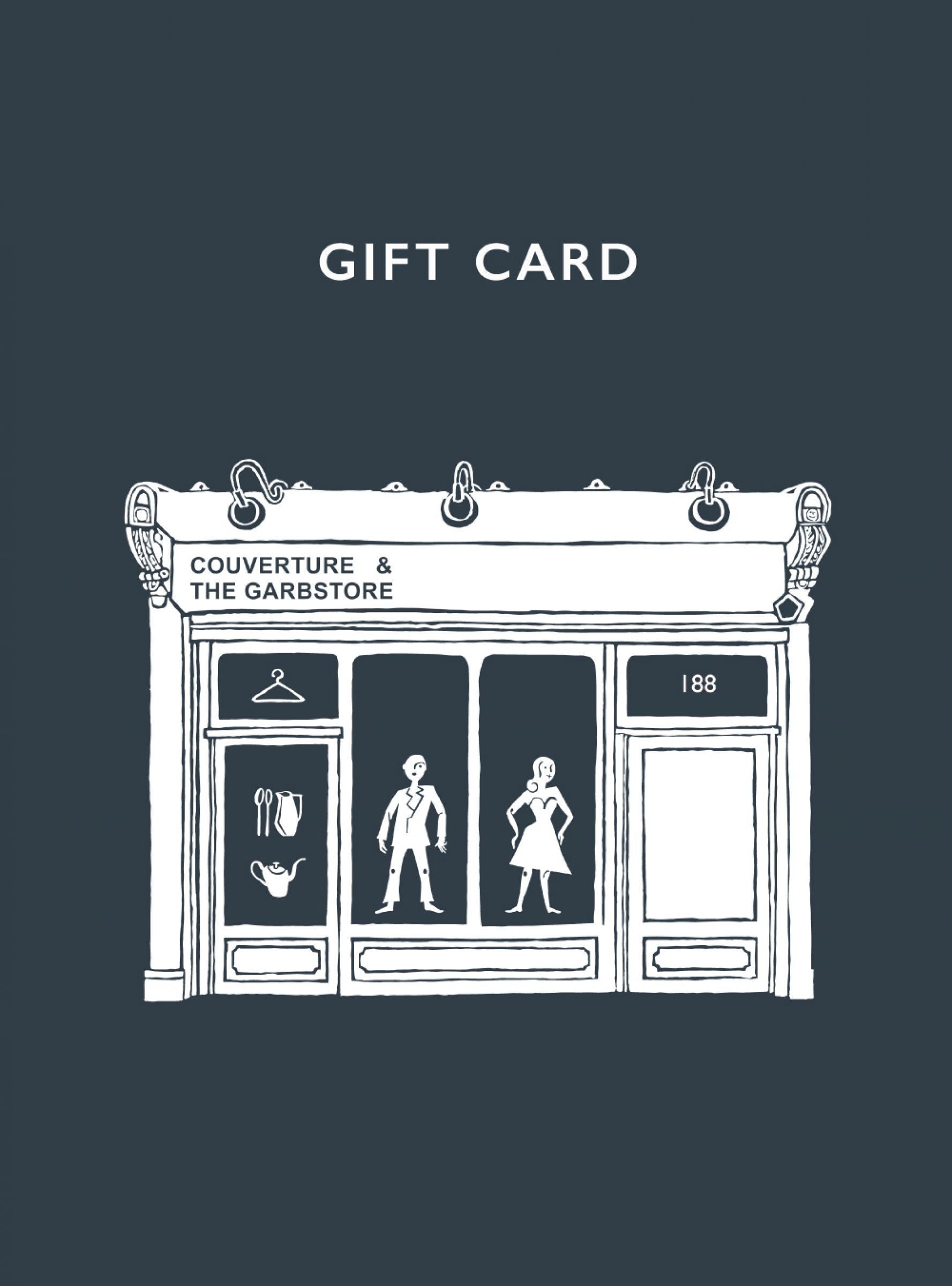  Couverture & The Garbstore E Gift Card