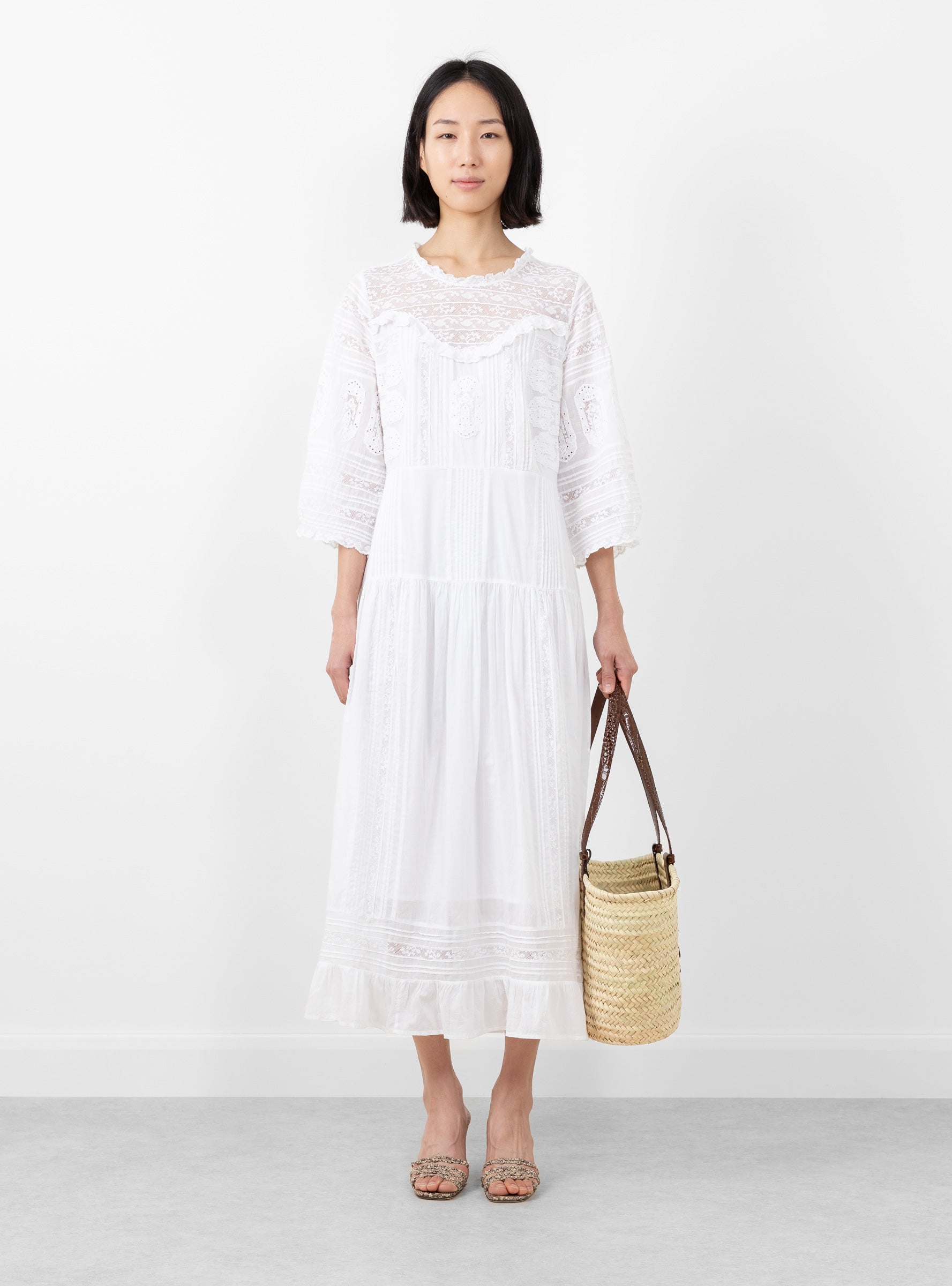  Skall Studio Lani Dress Optic White