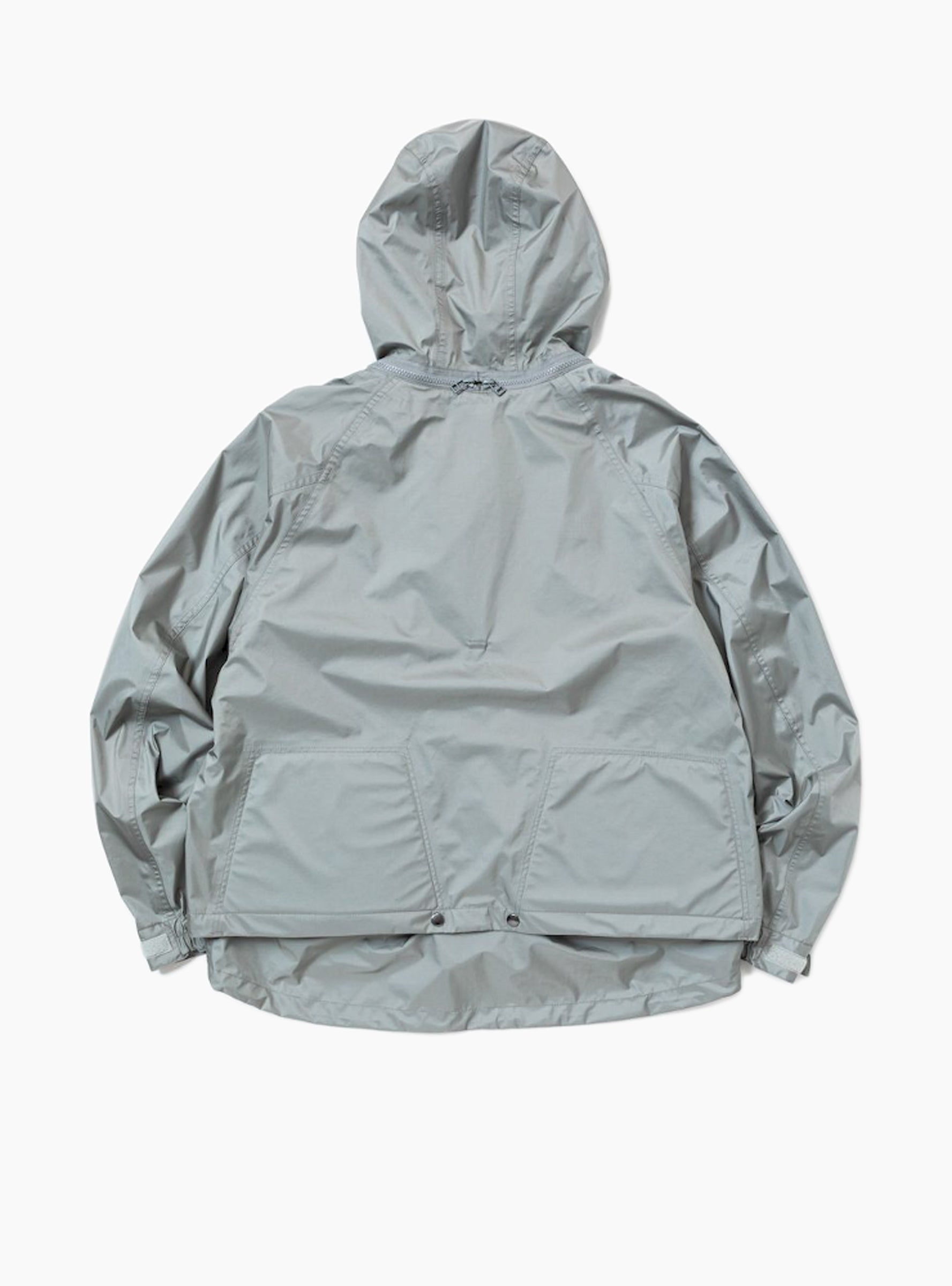  meanswhile Air Circulation System Rain Jacket Battleship Grey - Size: Large