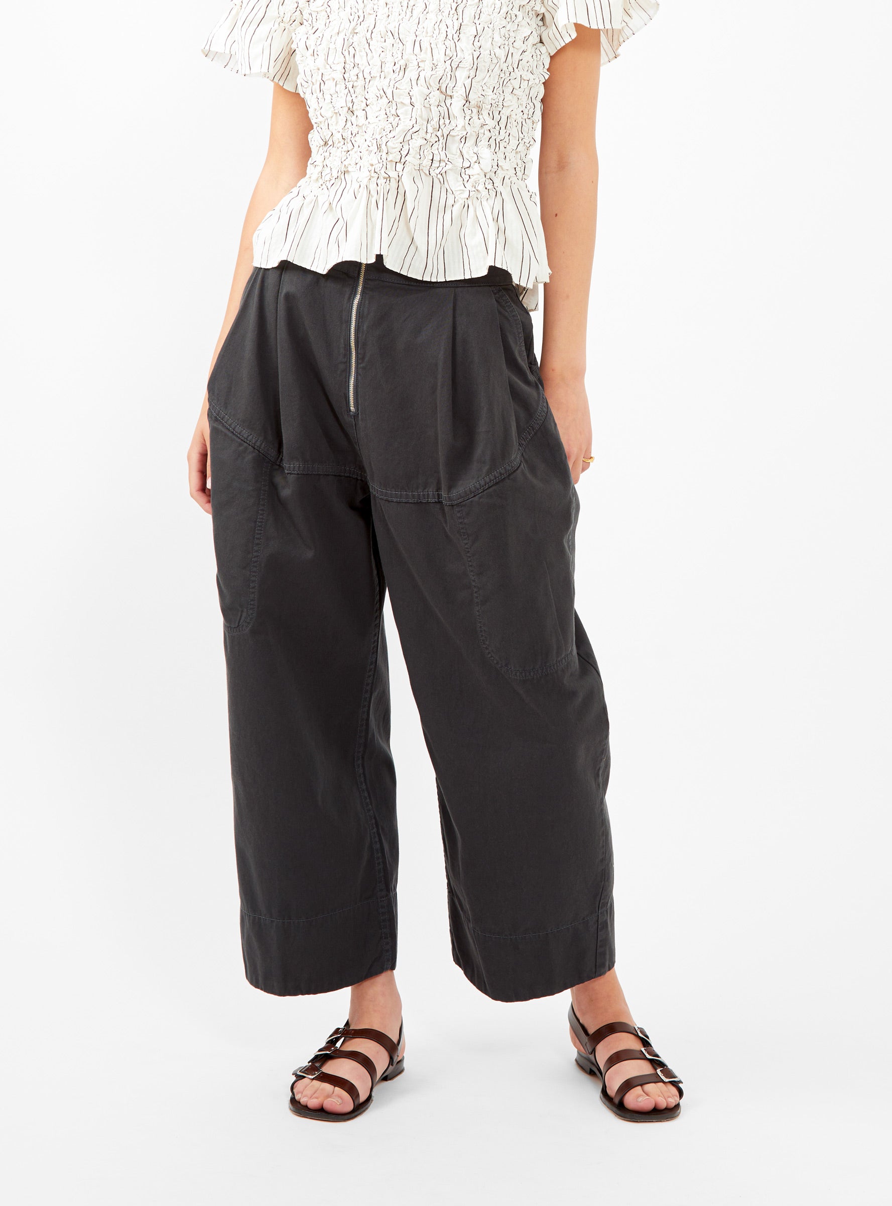  Rachel Comey Bandini Trousers Charcoal Black