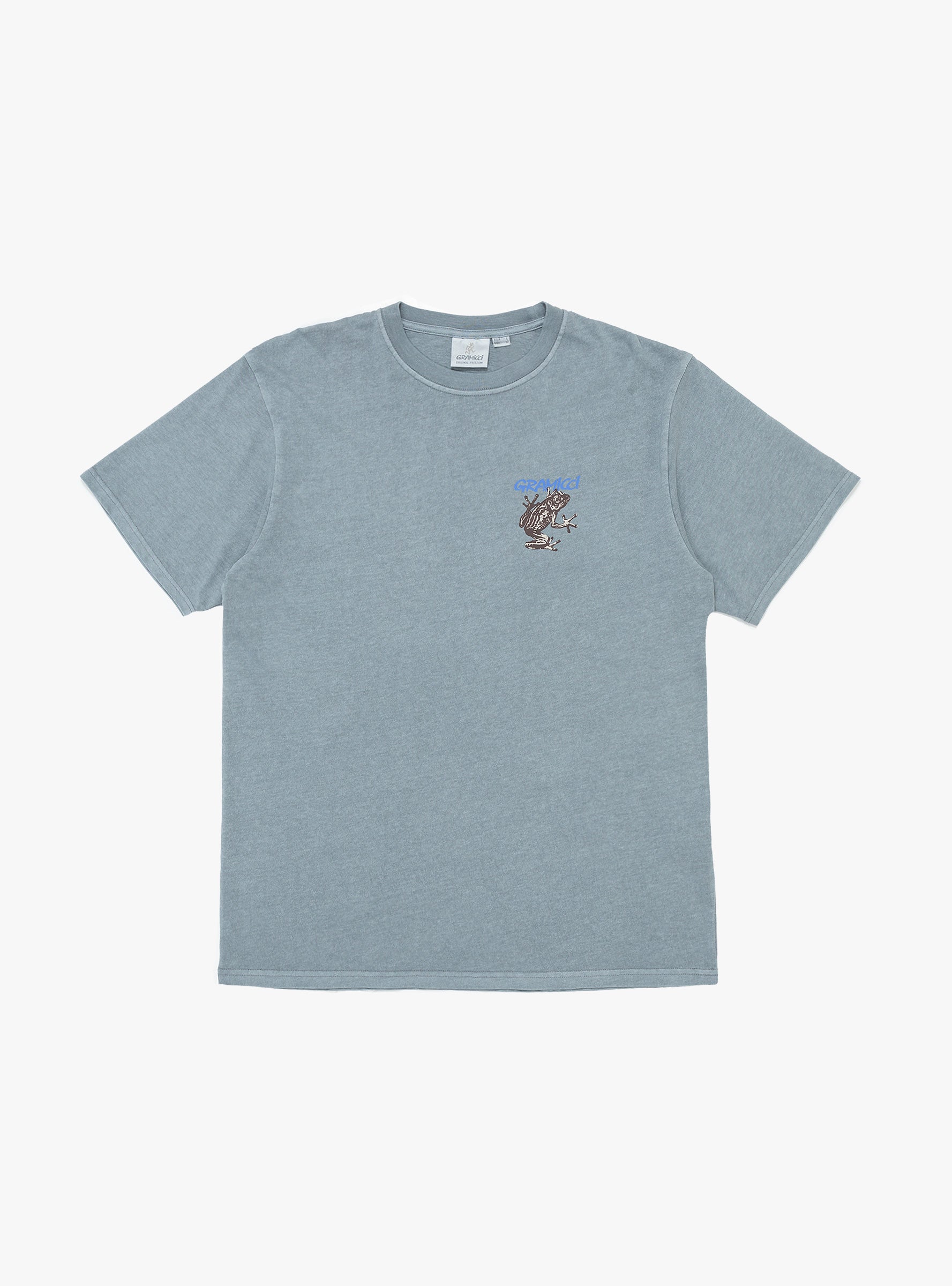 Gramicci Gramicci Sticky Frog T-shirt Slate Pigment - Size: Medium