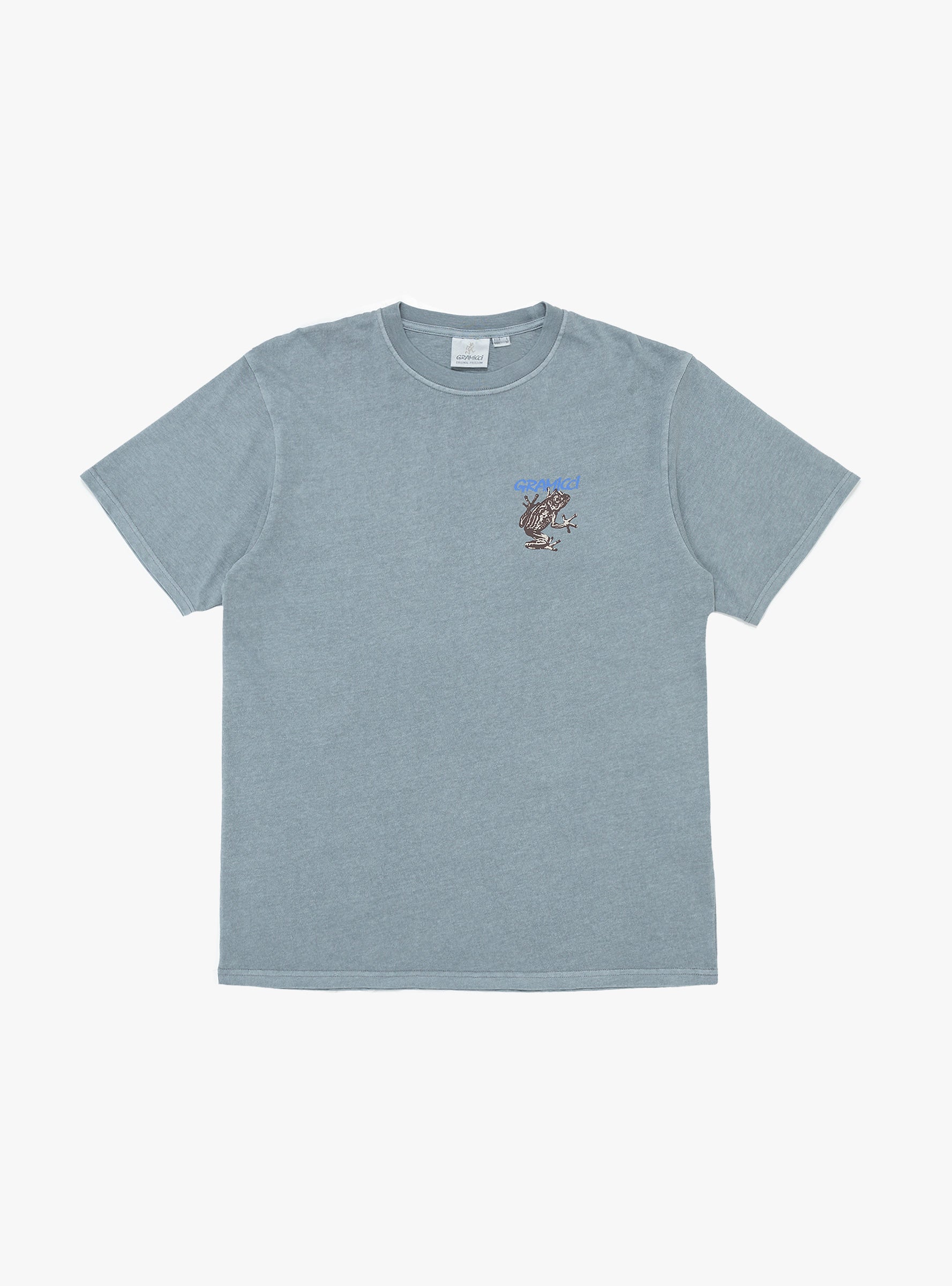 Gramicci Gramicci Sticky Frog T-shirt Slate Pigment - Size: Large