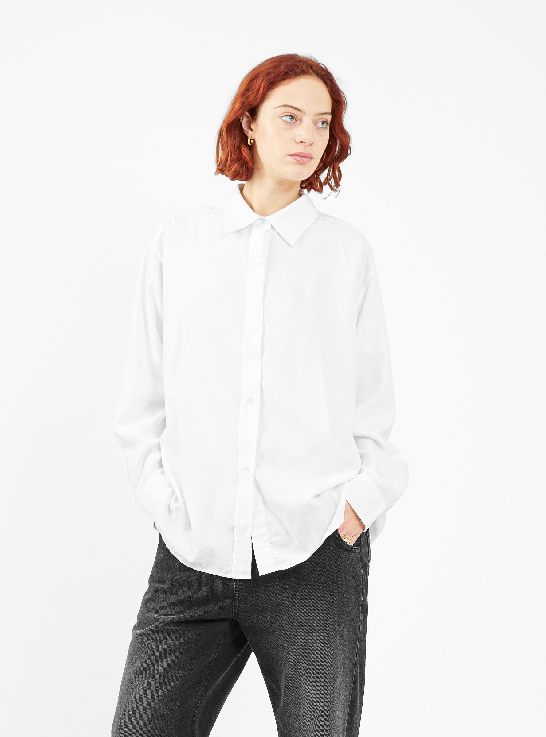  mfpen Comfy Shirt Natural White