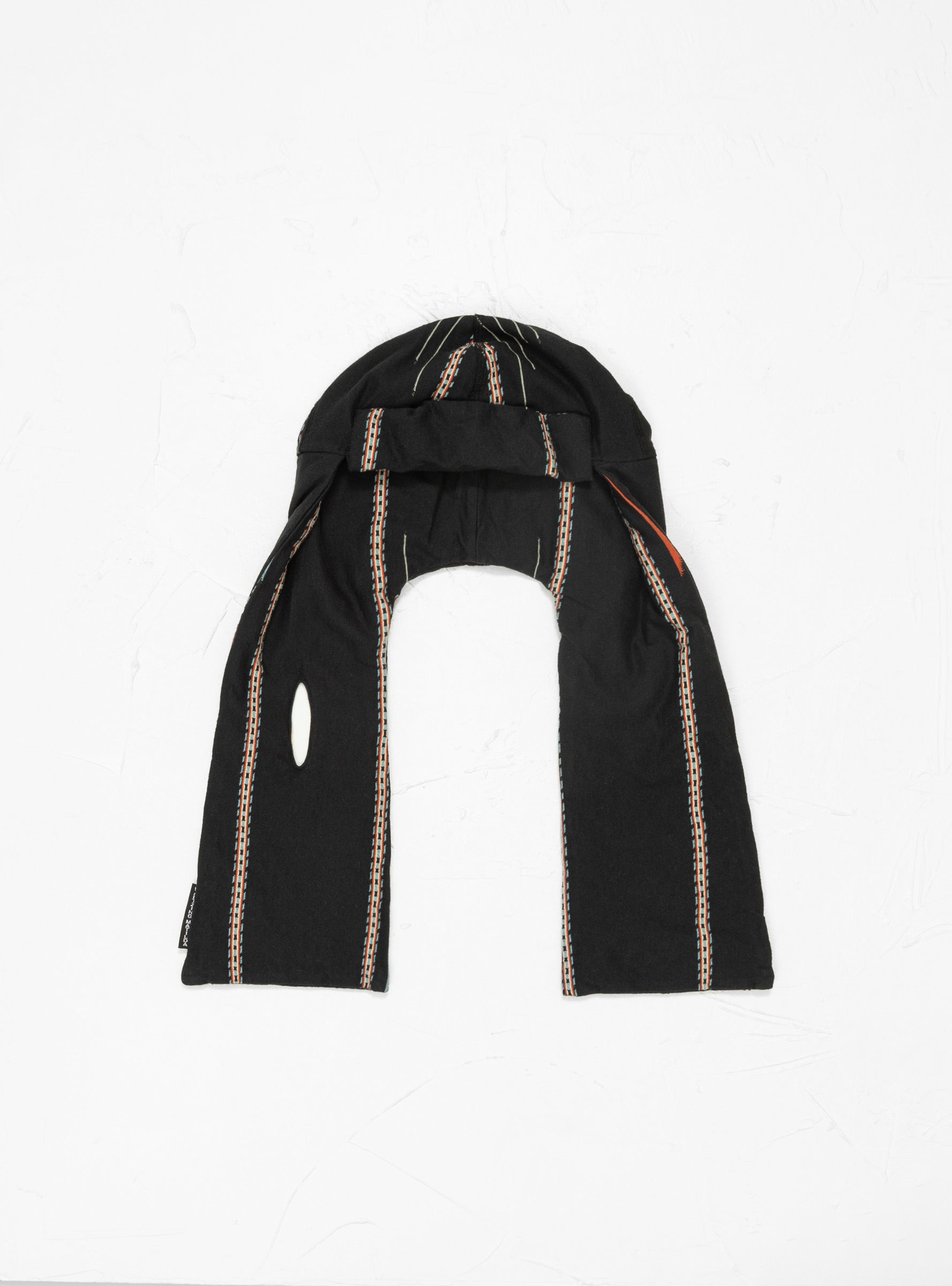  Kapital Gale Ortega Jersey Scarf Black