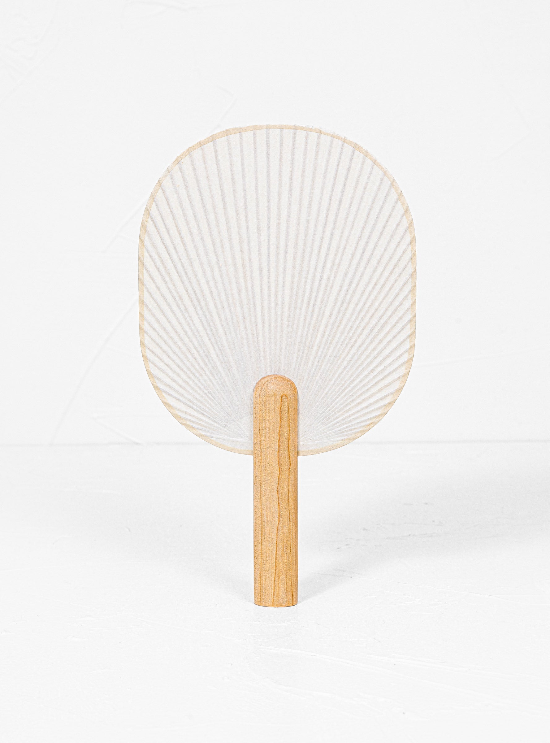  KHJ Studio Geometric Tall Paper Fan Yellow