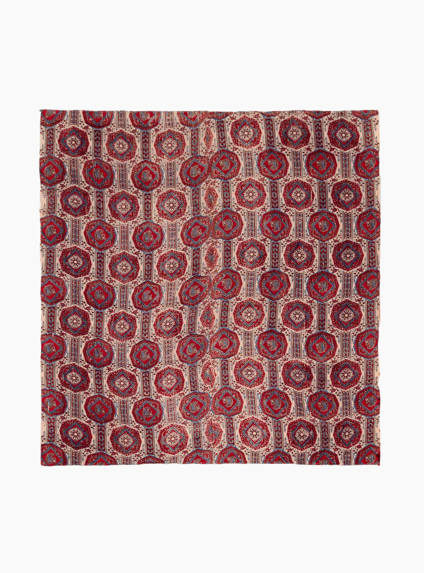  Auntie Oti Red Paisley Throw