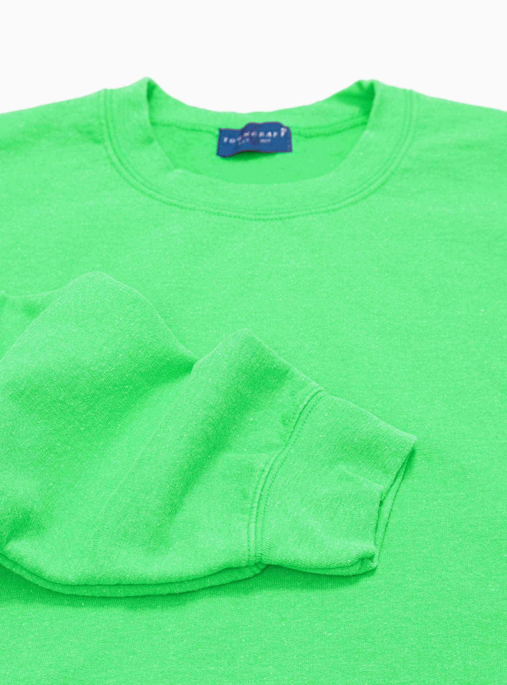  Towncraft Pigment Dyed Sweatshirt Green - Size: Medium