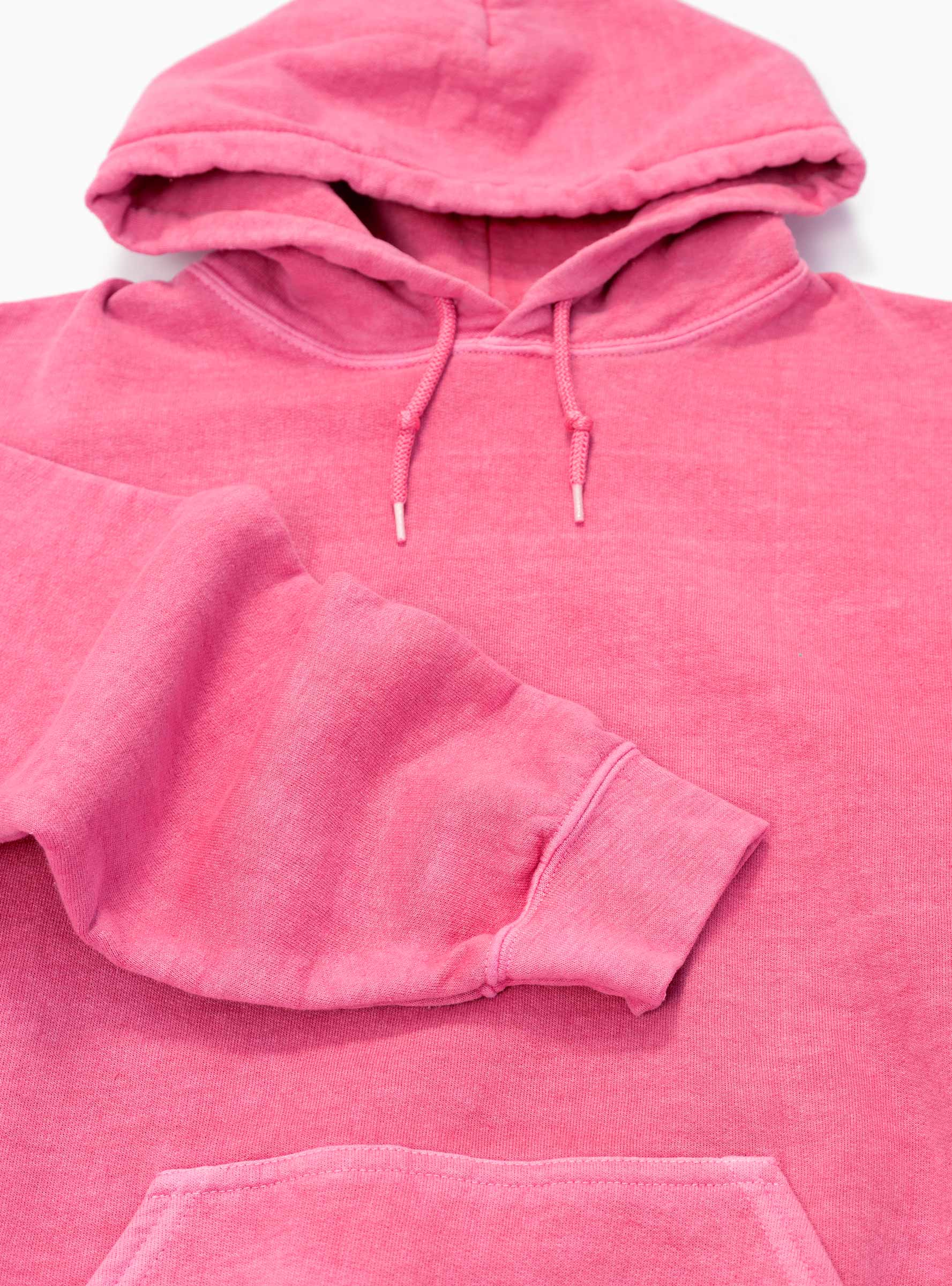  Towncraft Pigment Dyed Hoodie Pink - Size: XL