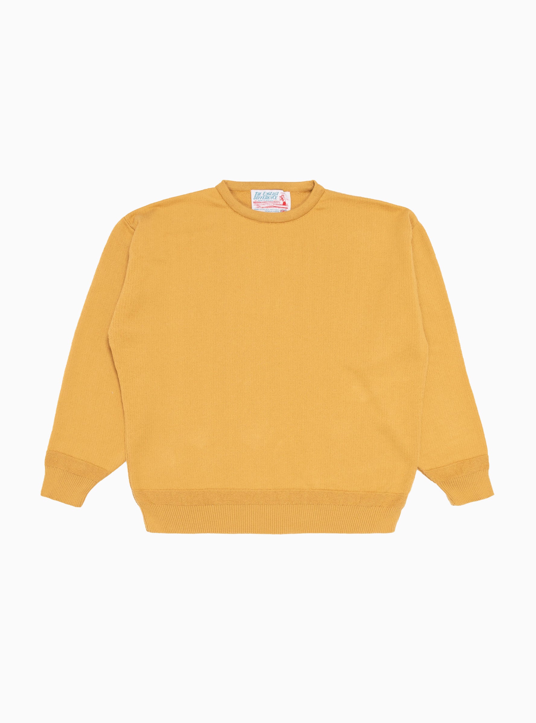  The English Difference Kendrew Crew Jumper Amber