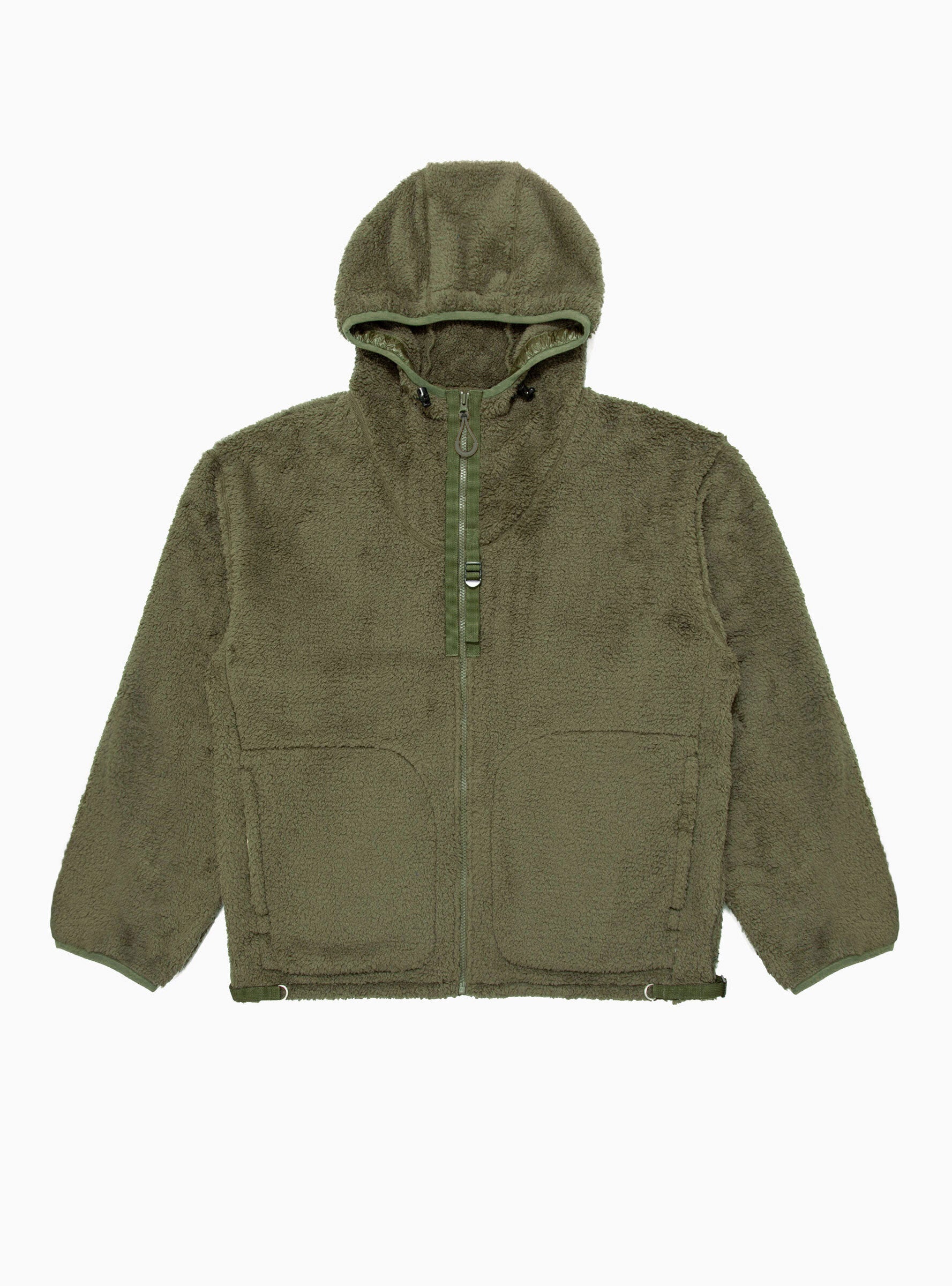  Garbstore Fleece Hoodie Olive