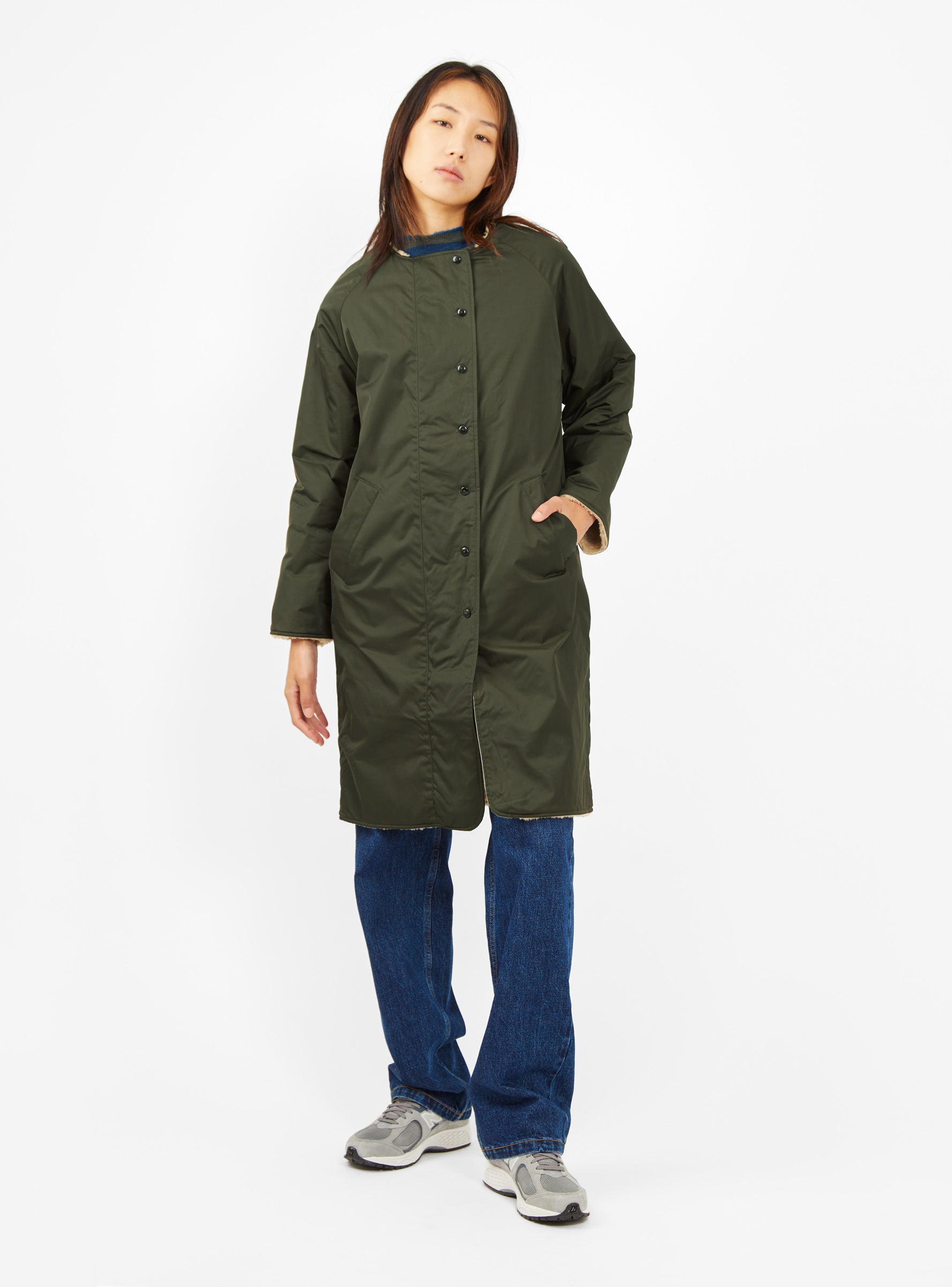  Bellerose Hanky Coat Dark Olive