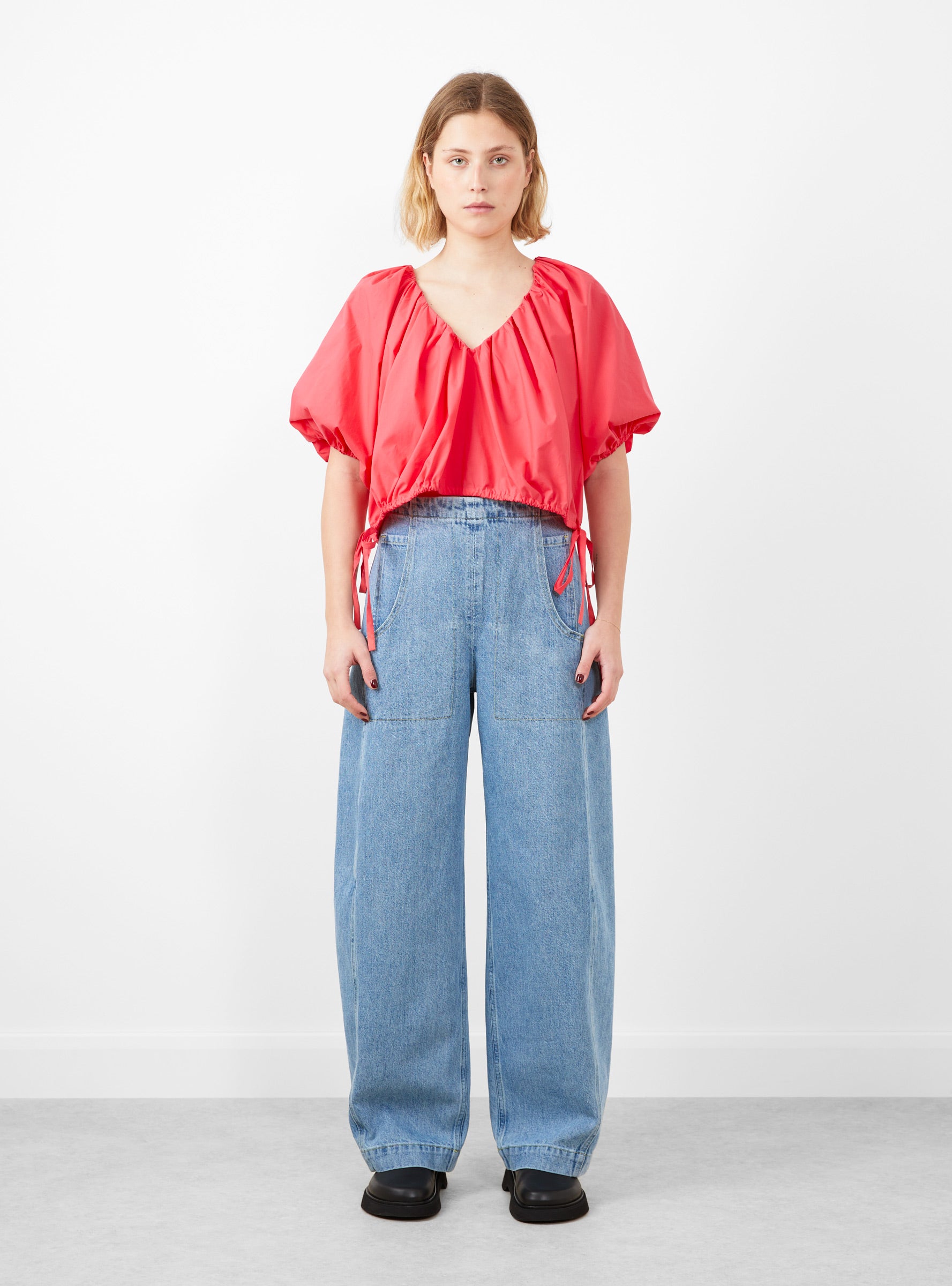  Rachel Comey Shapley Top Guava - Size: XS/S