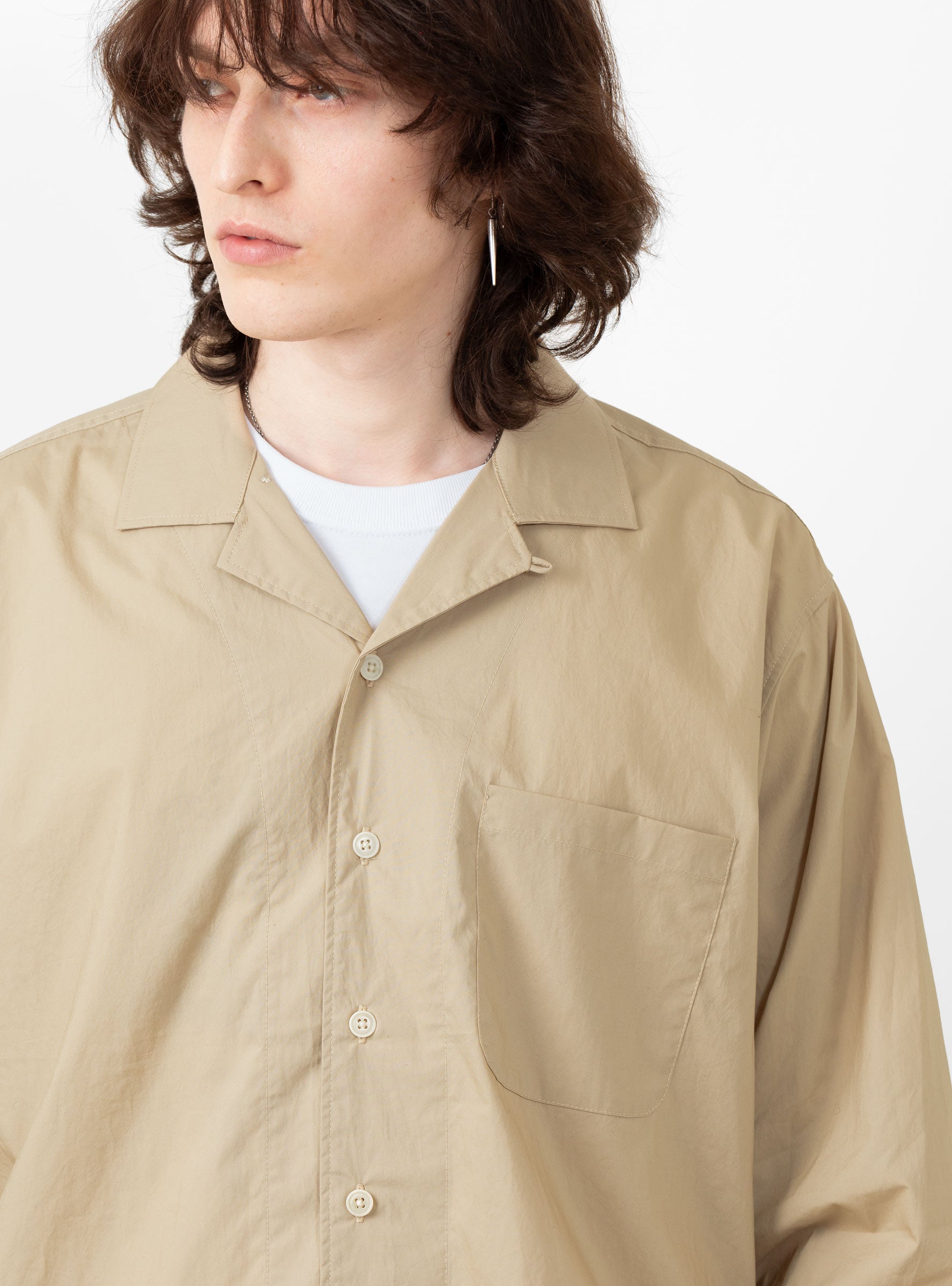  Garbstore Kabana Shirt Tan - Size: Large