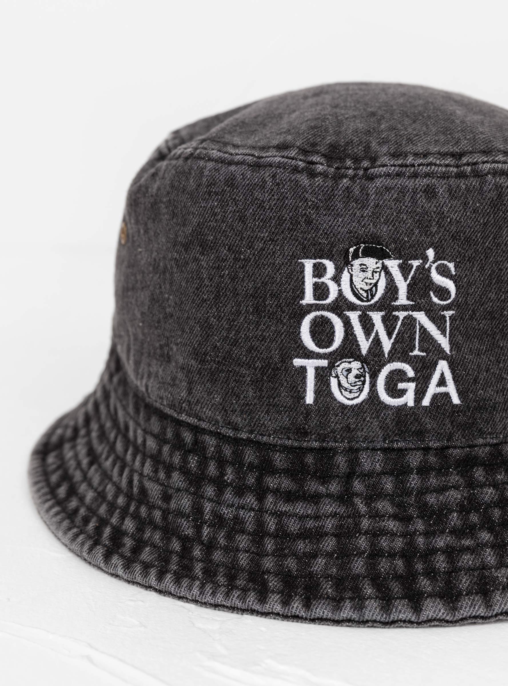  TOGA VIRILIS & BOYS OWN Bucket Hat Black