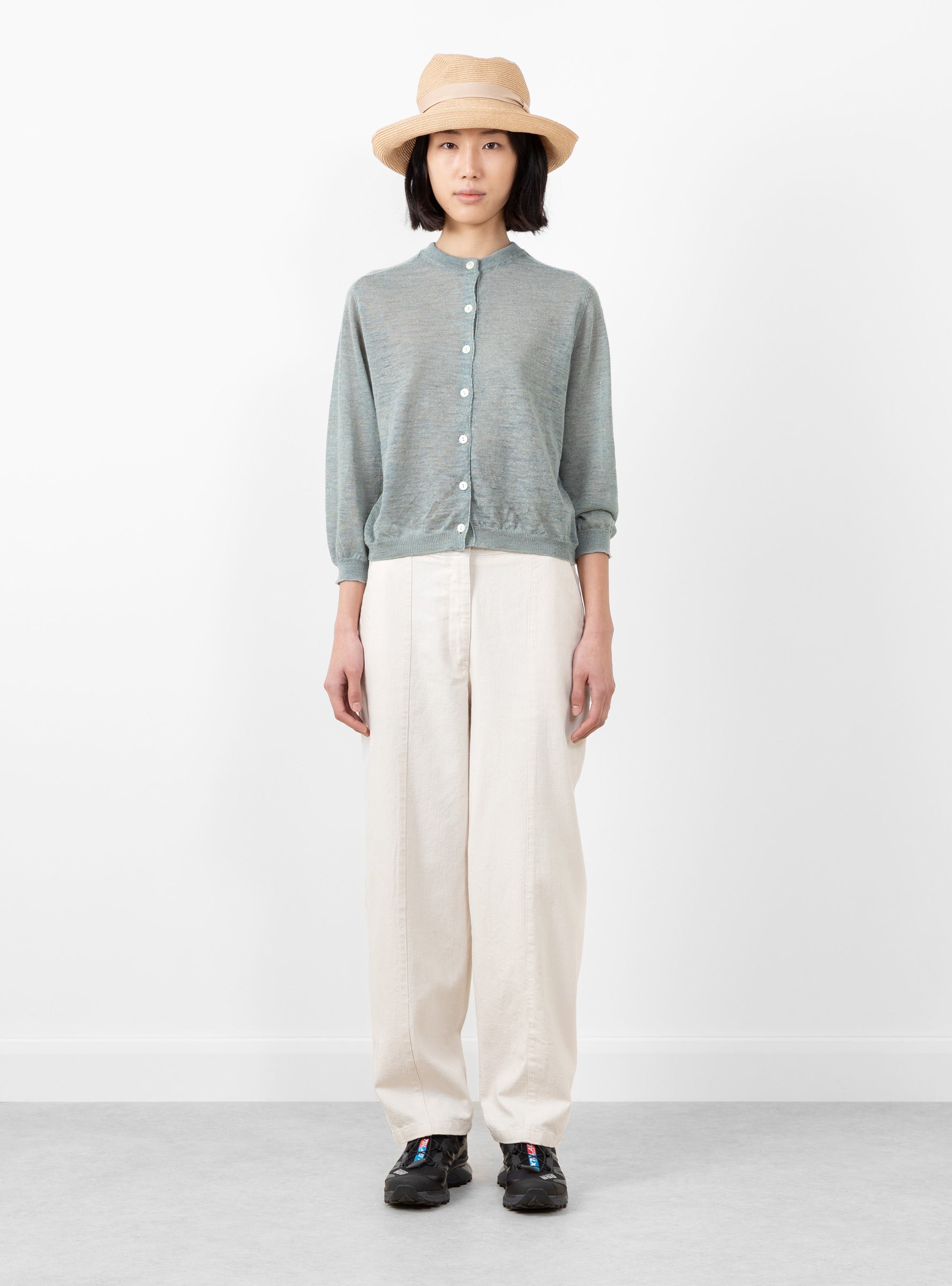  Bellerose Neeta Cardigan Aqua - Size: Small