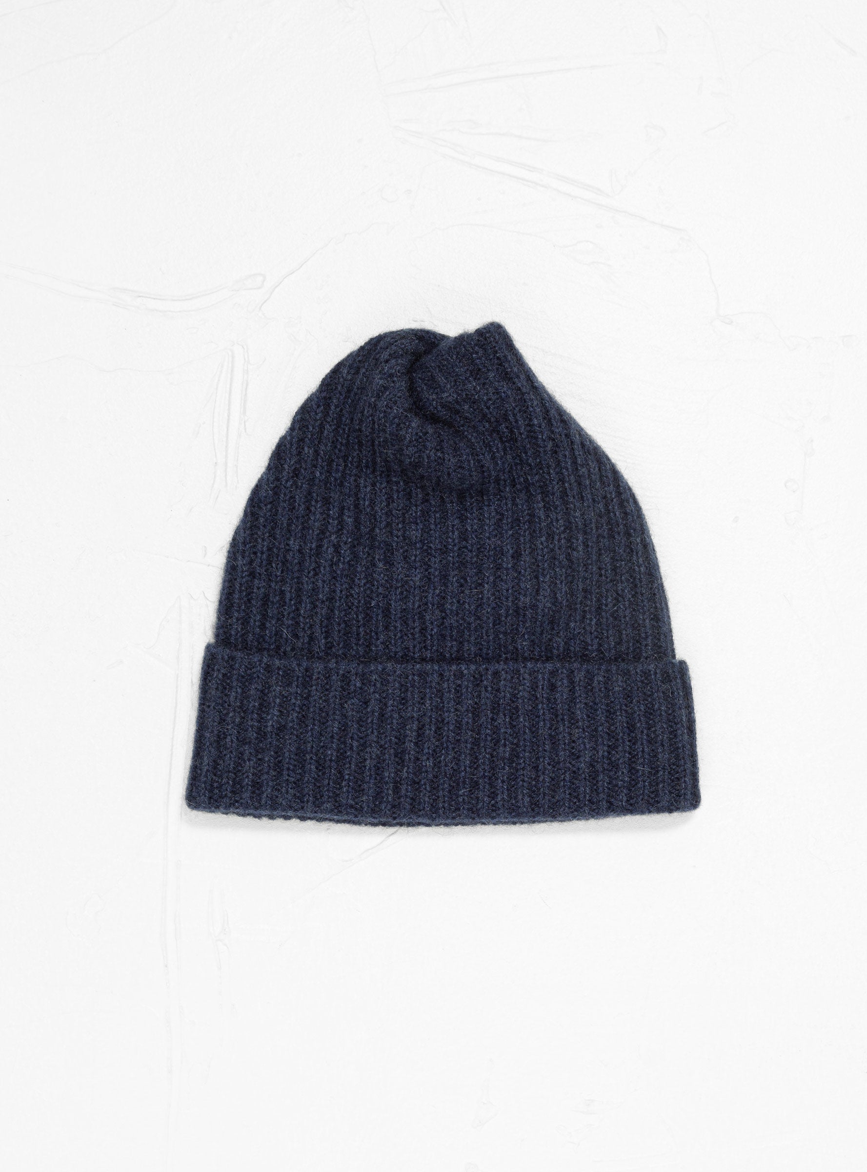  Mature Ha. Cashmere-Blend Beanie Indigo