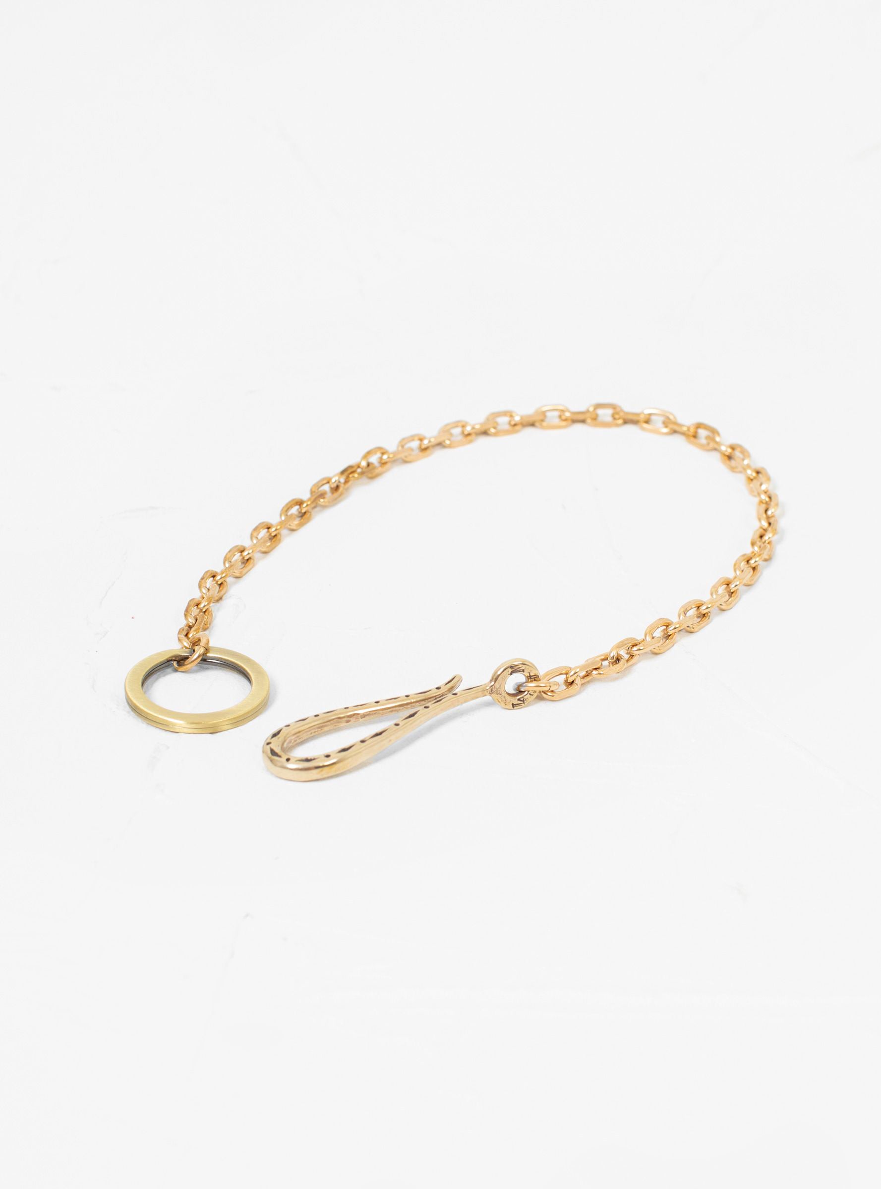  LHN Jewelry Chain Keyring Brass