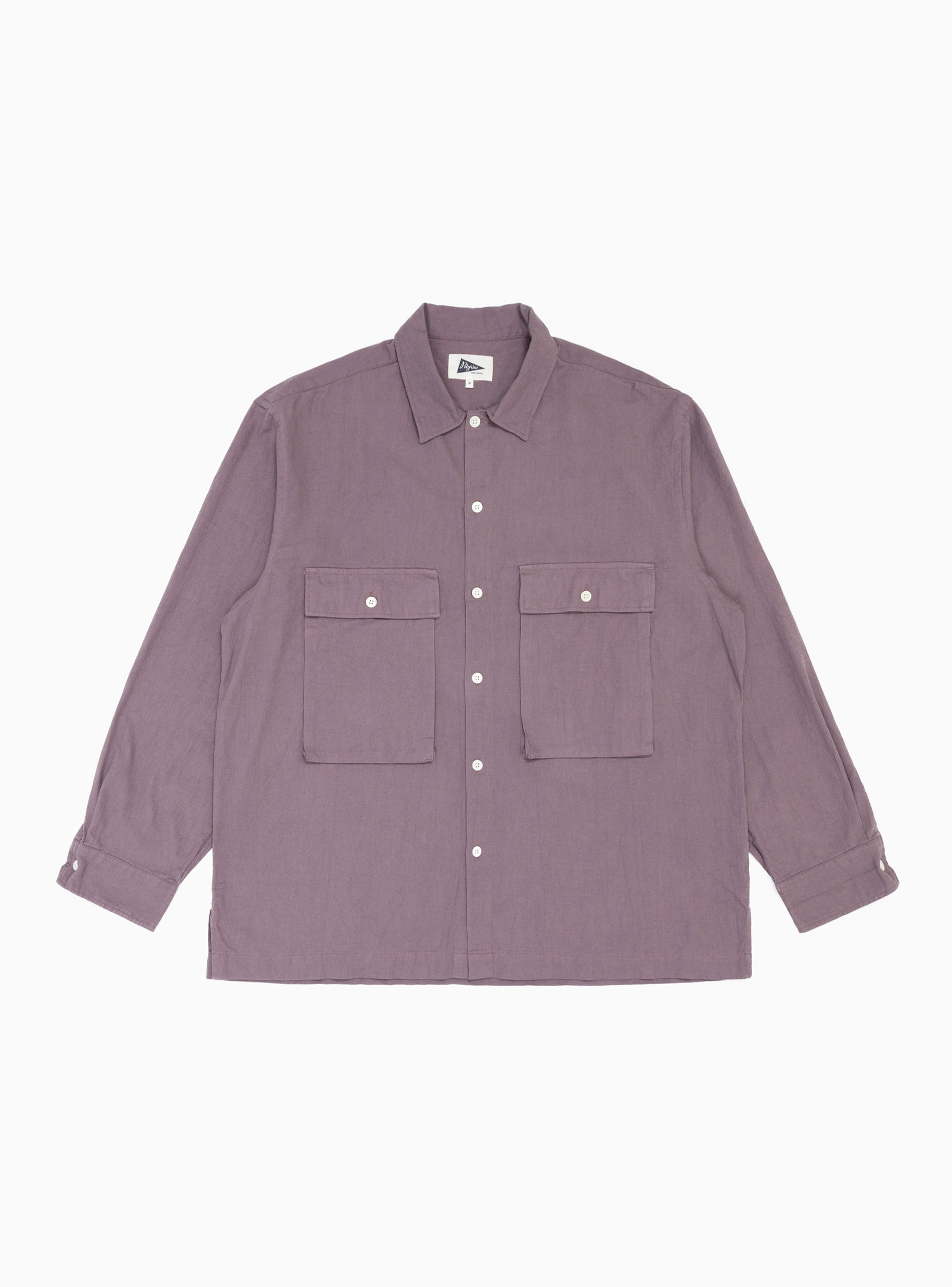  Pilgrim Surf + Supply Ivan Shirt Lavender