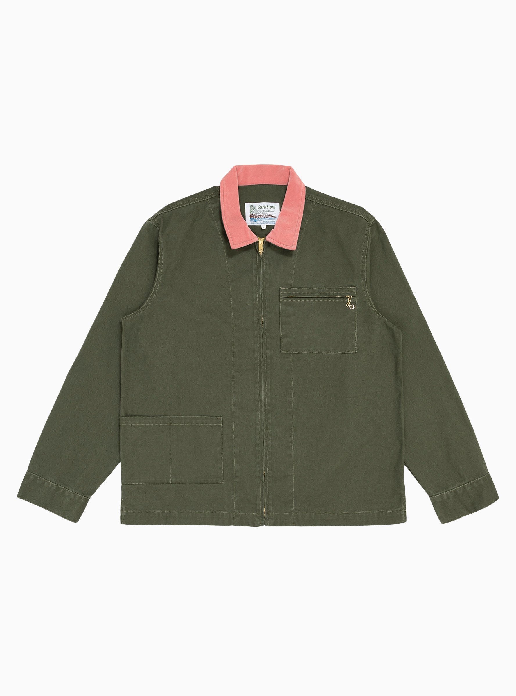  Garbstore Lazy Shirt V2 Olive - Size: Large