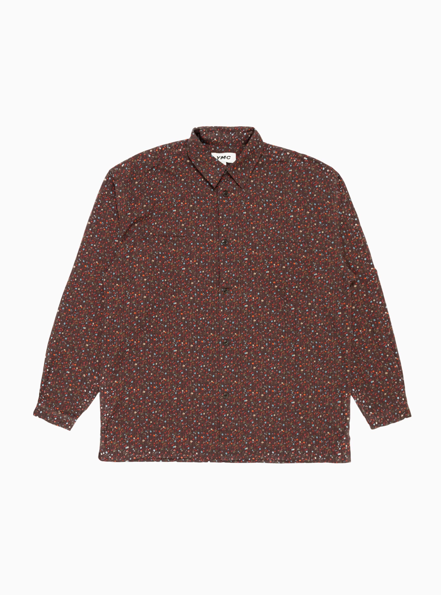  YMC Mitchum Seersucker Shirt Multi