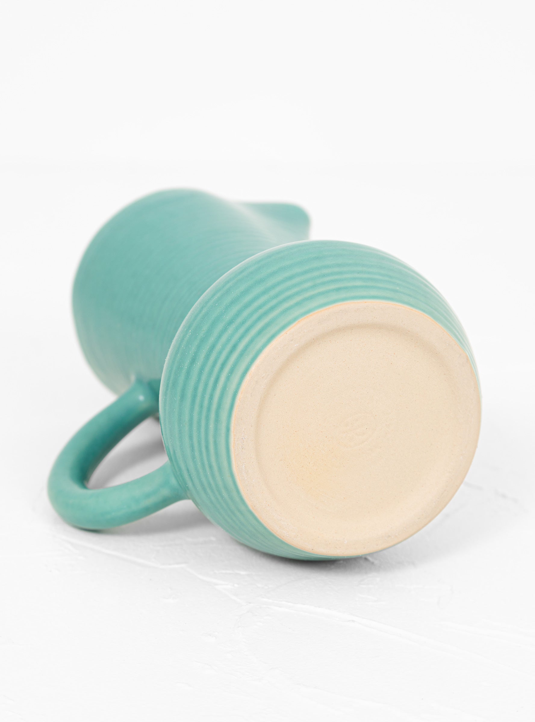  Manufacture de Digoin 50's Pitcher Celadon Green