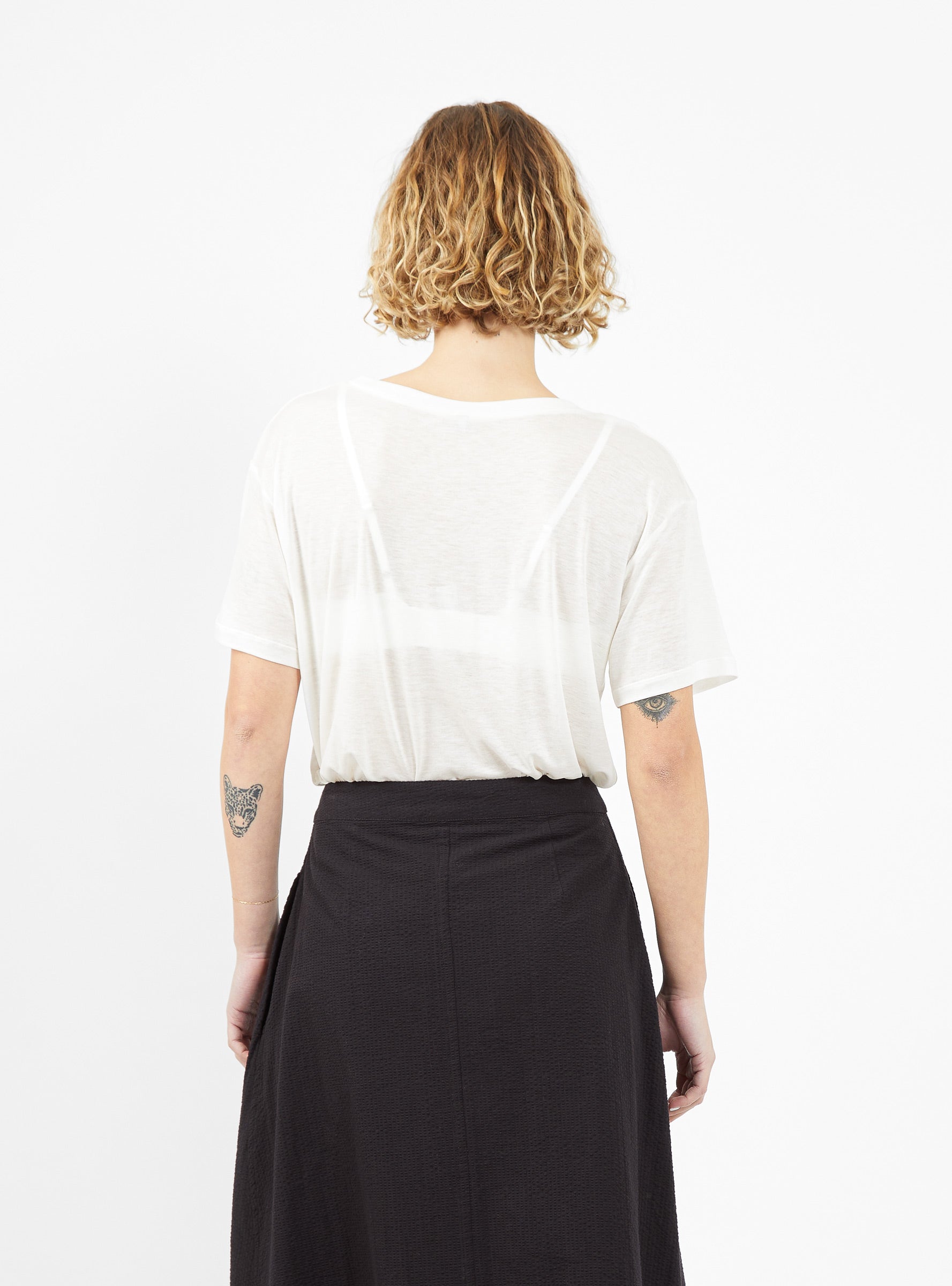  Baserange Loose T-shirt Undyed - Size: Medium