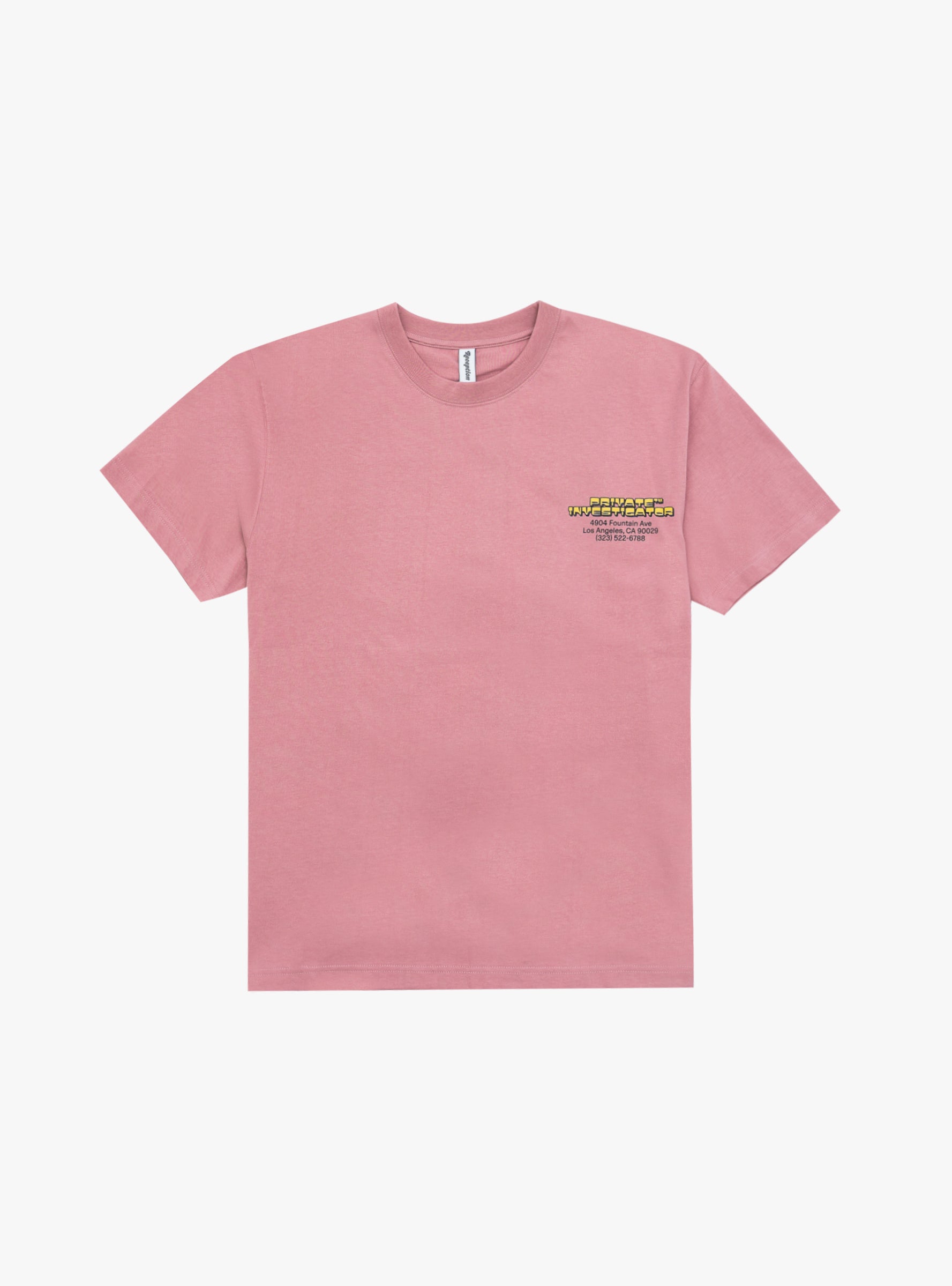  Reception Investigator T-shirt Dusty Pink - Size: Small