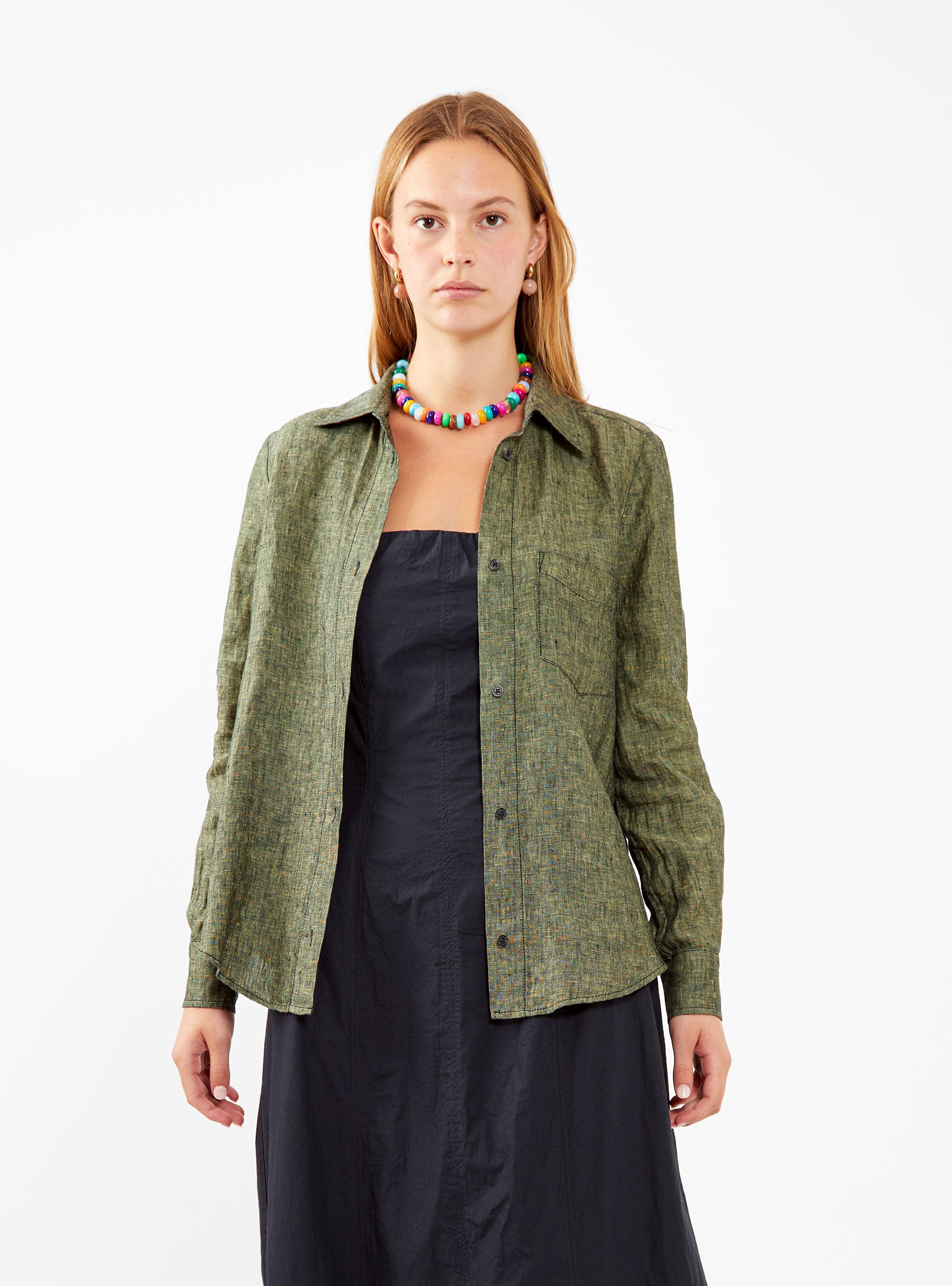  Rachel Comey Mensy Shirt Pepper Green