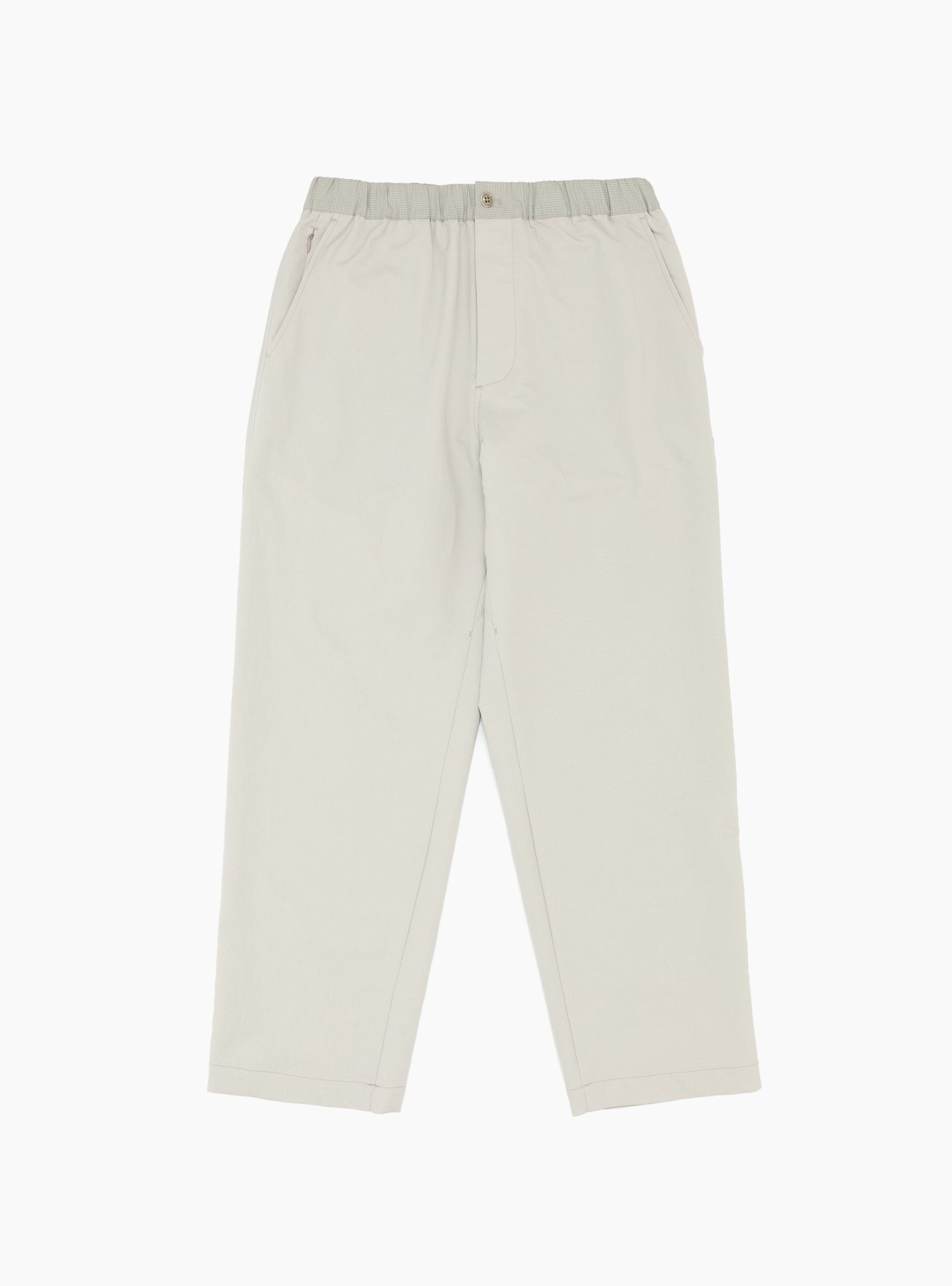  nanamica ALPHADRY Wide Easy Trousers Pale Grey