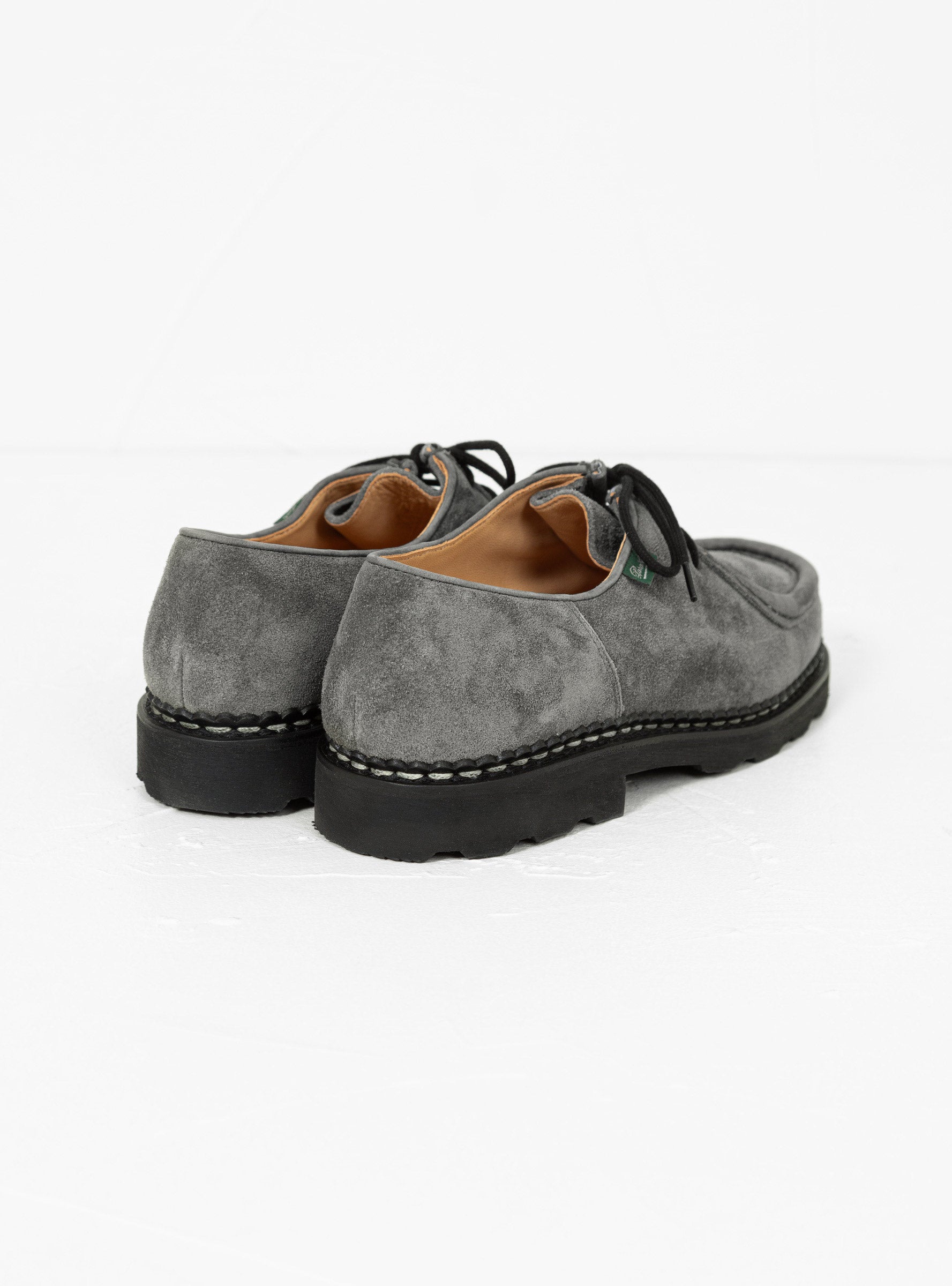 Paraboot Paraboot Michael Suede Shoes Grey - Size: UK 10