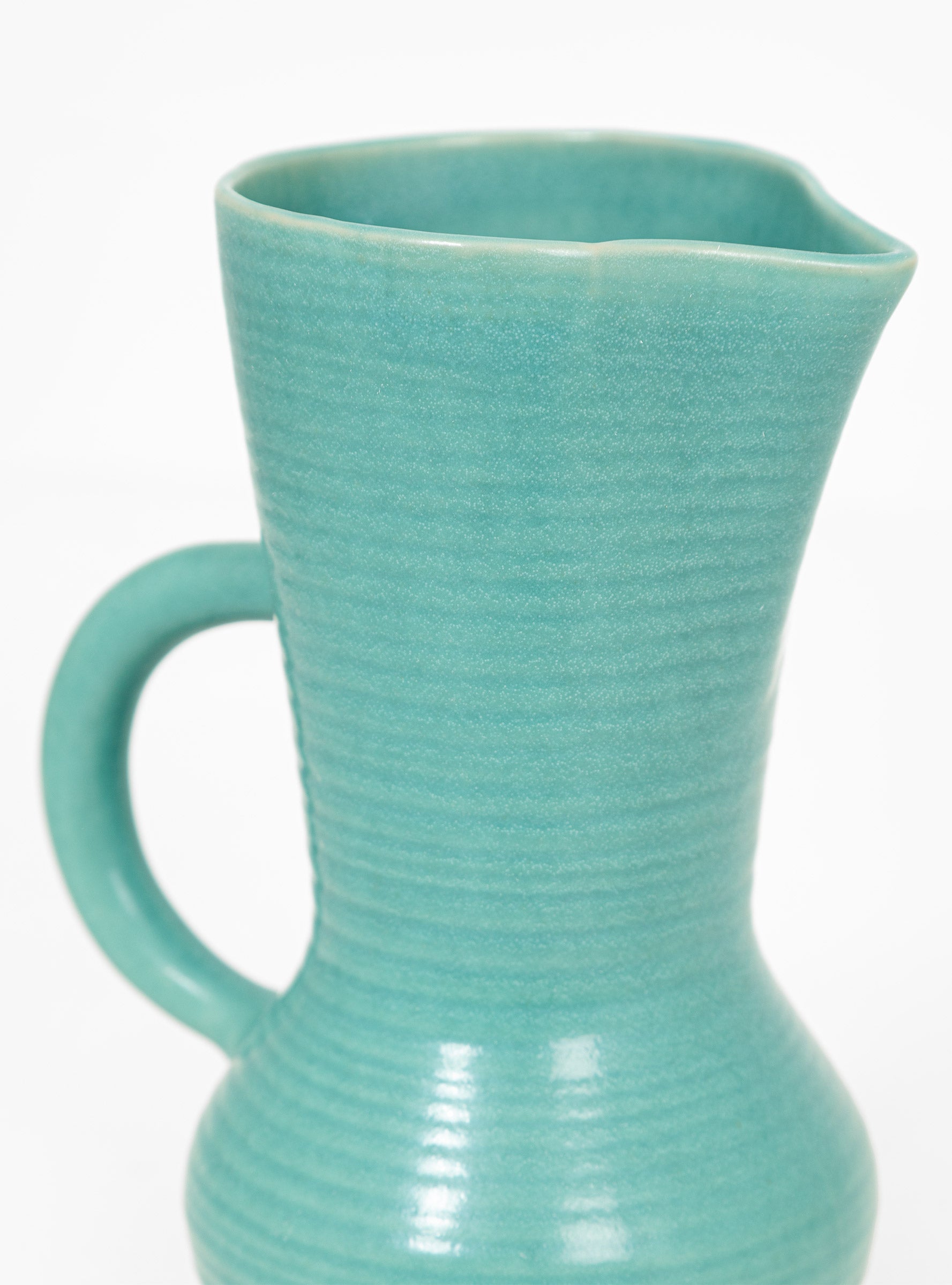  Manufacture de Digoin 50's Pitcher Celadon Green