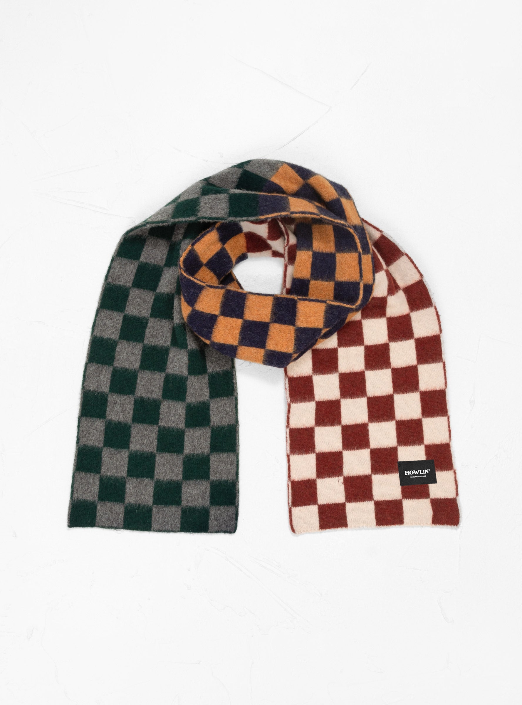  Howlin' Cosmic Checkerboard Scarf Intergalactic