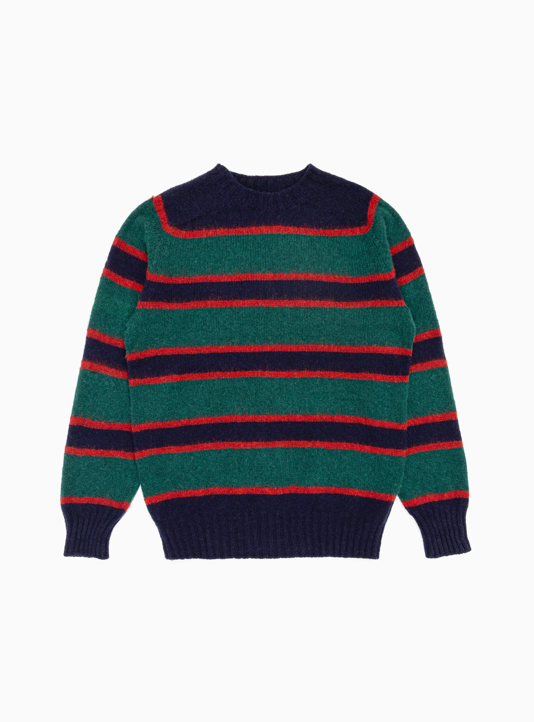  Howlin' Absolute Belter Sweater Navy & Green