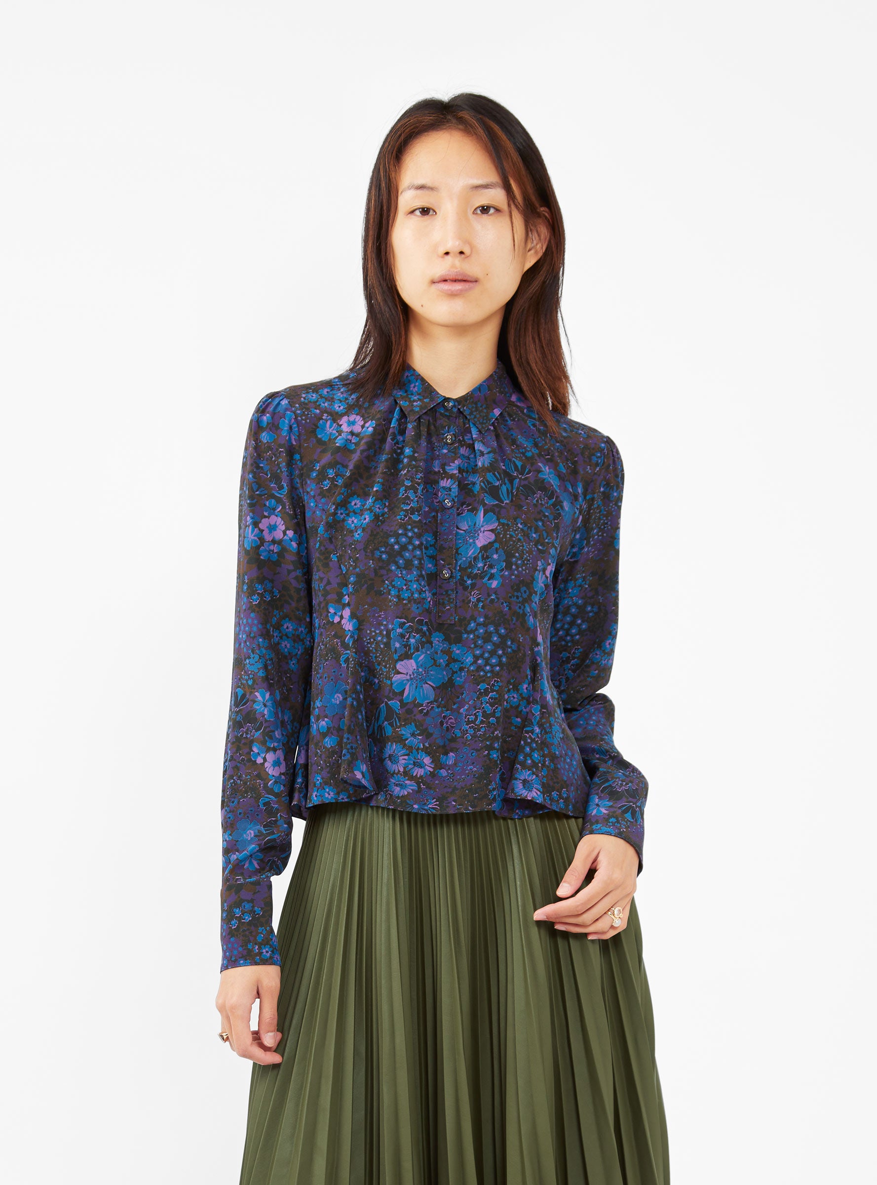  Rachel Comey Asteras Top Blue