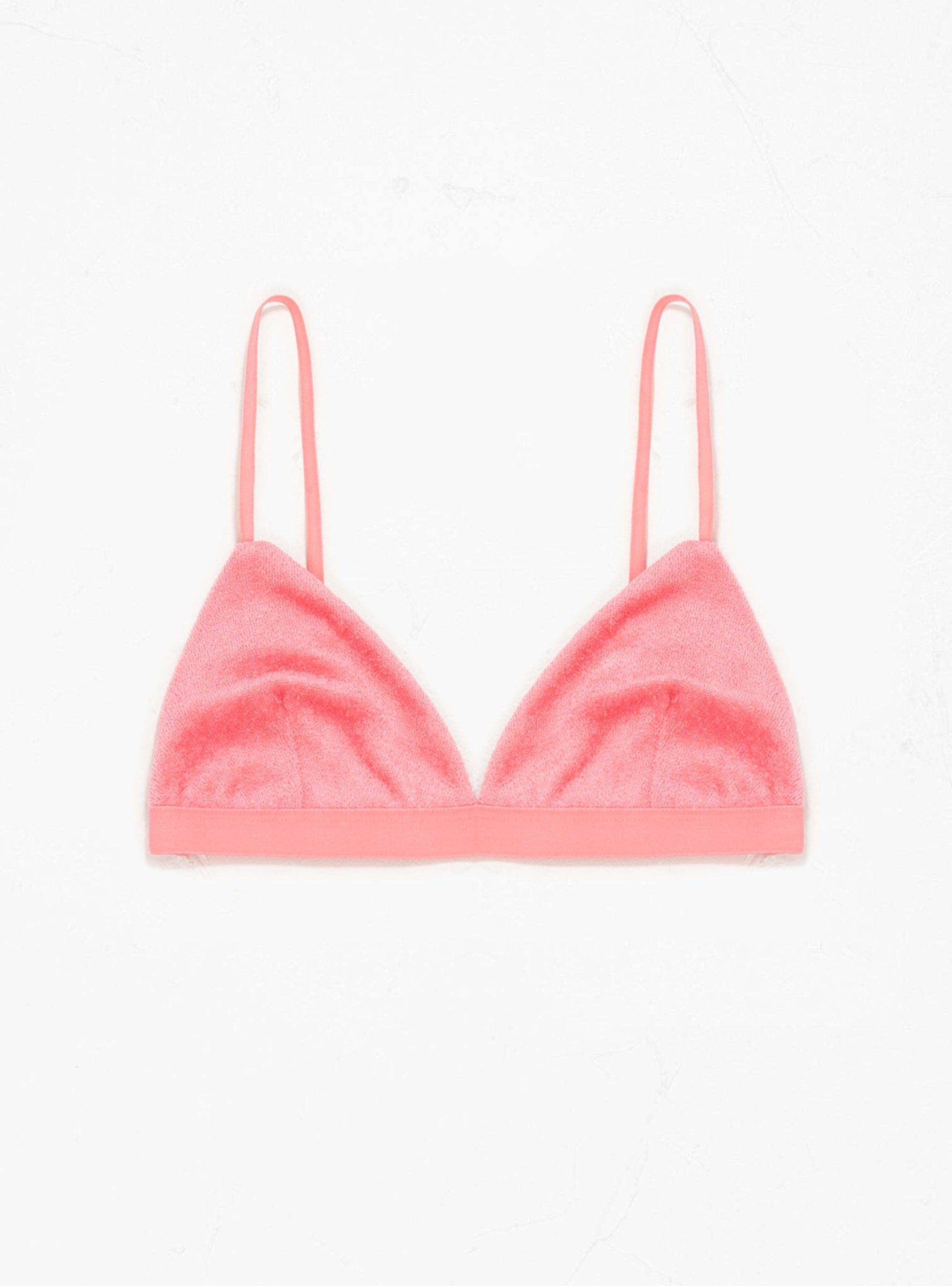  Baserange Mississippi Velour Bra Zui Pink