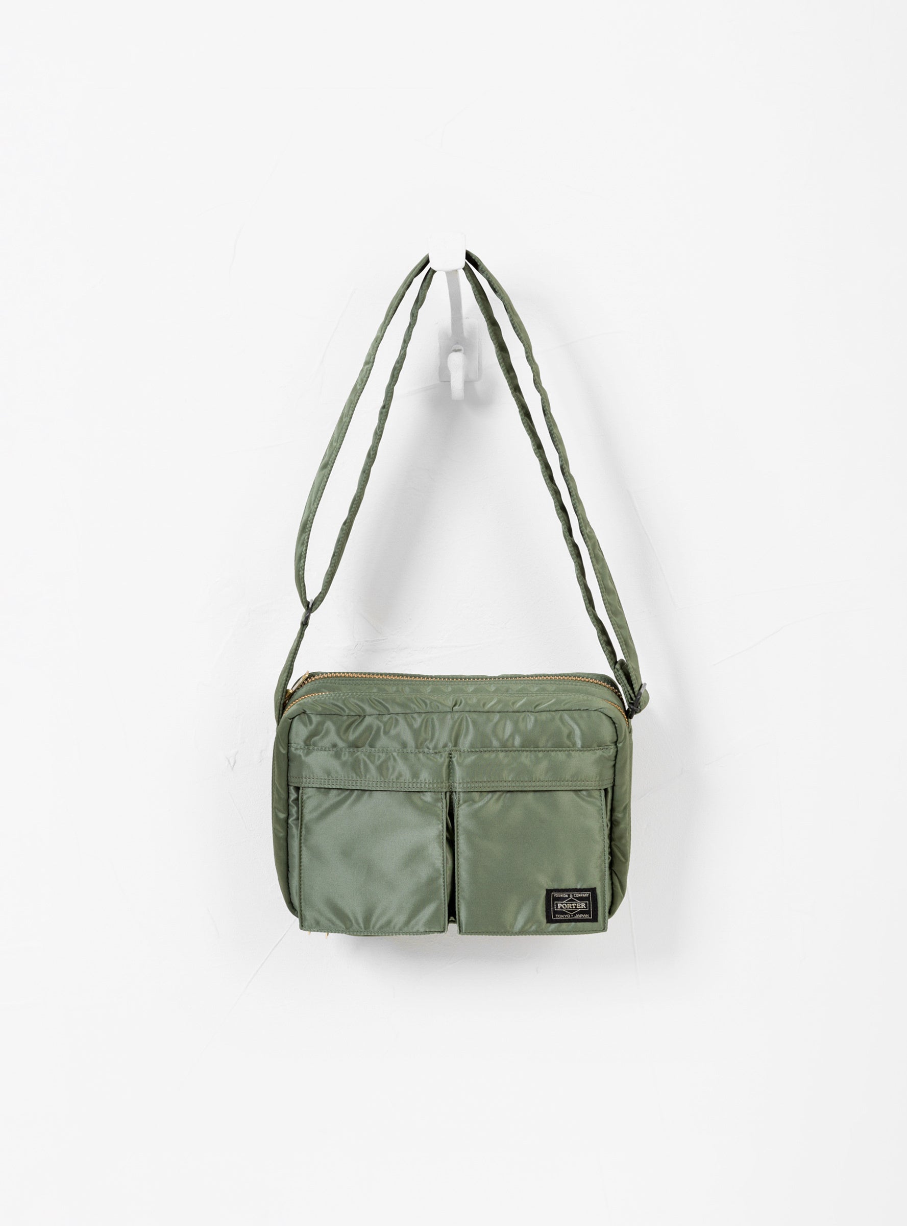  PORTER YOSHIDA & CO. TANKER Shoulder Bag Small Sage Green