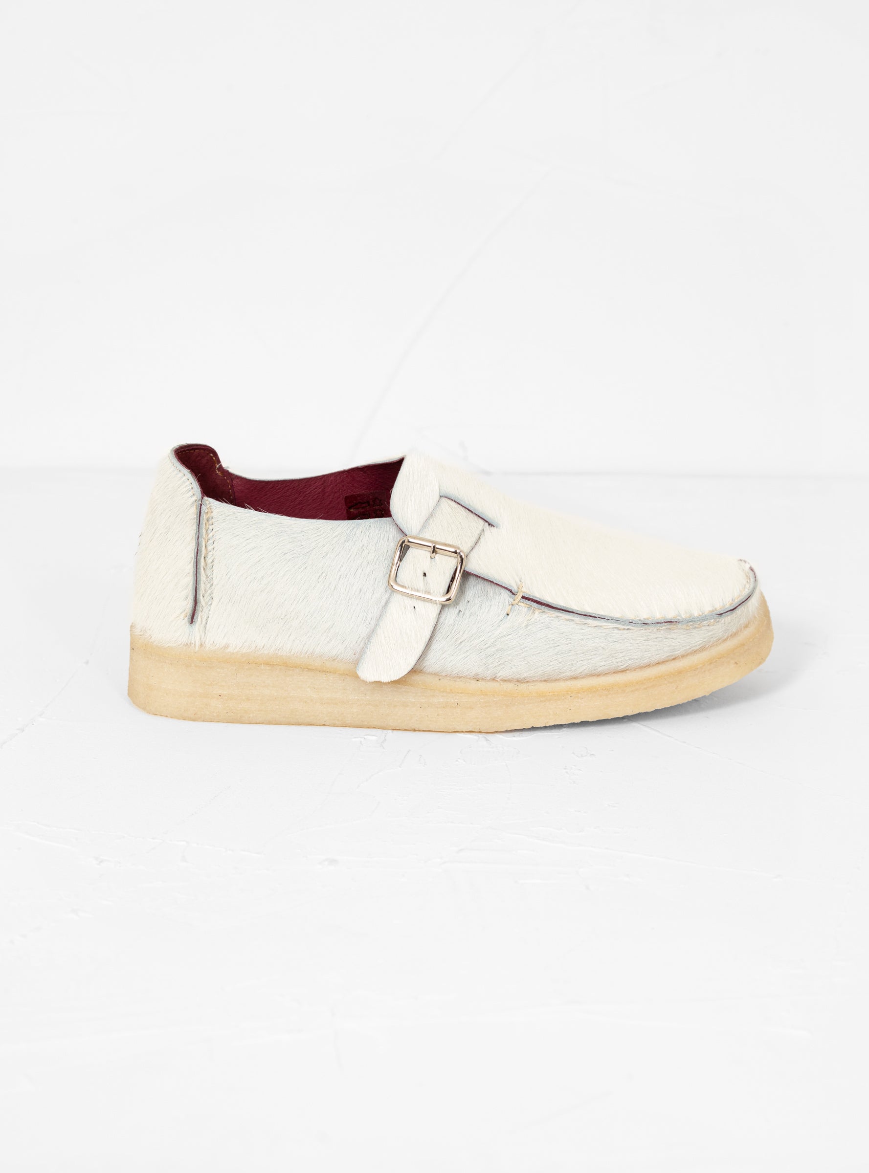  Garbstore x Padmore & Barnes Side Seam Slide Shoes White