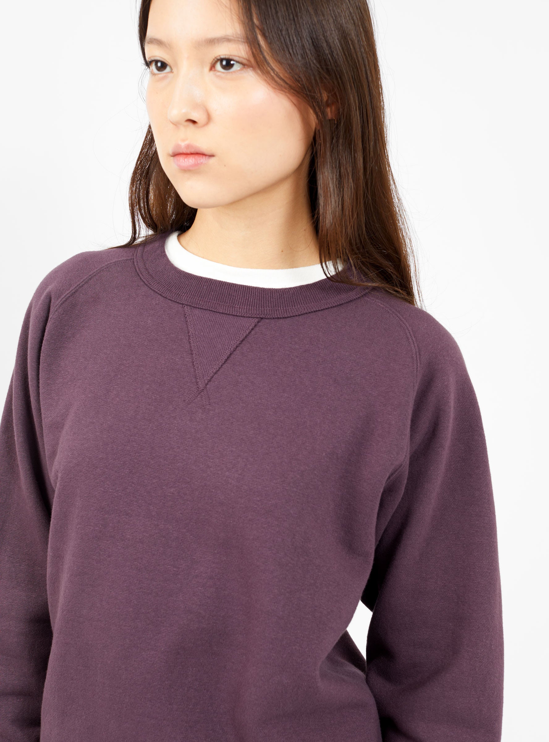  Sunray Sportswear Poli'Ahu Crew Neck Sweatshirt - Plum Perfect - Size: Small