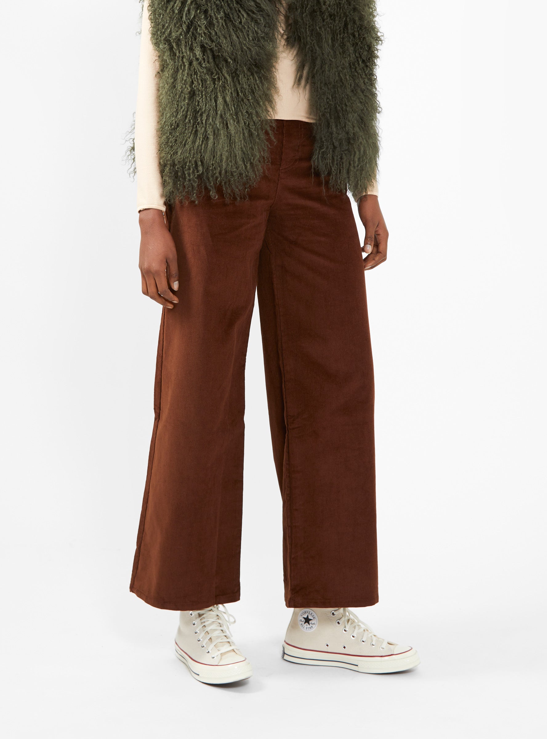  Meadows Heather Corduroy Trousers Brown