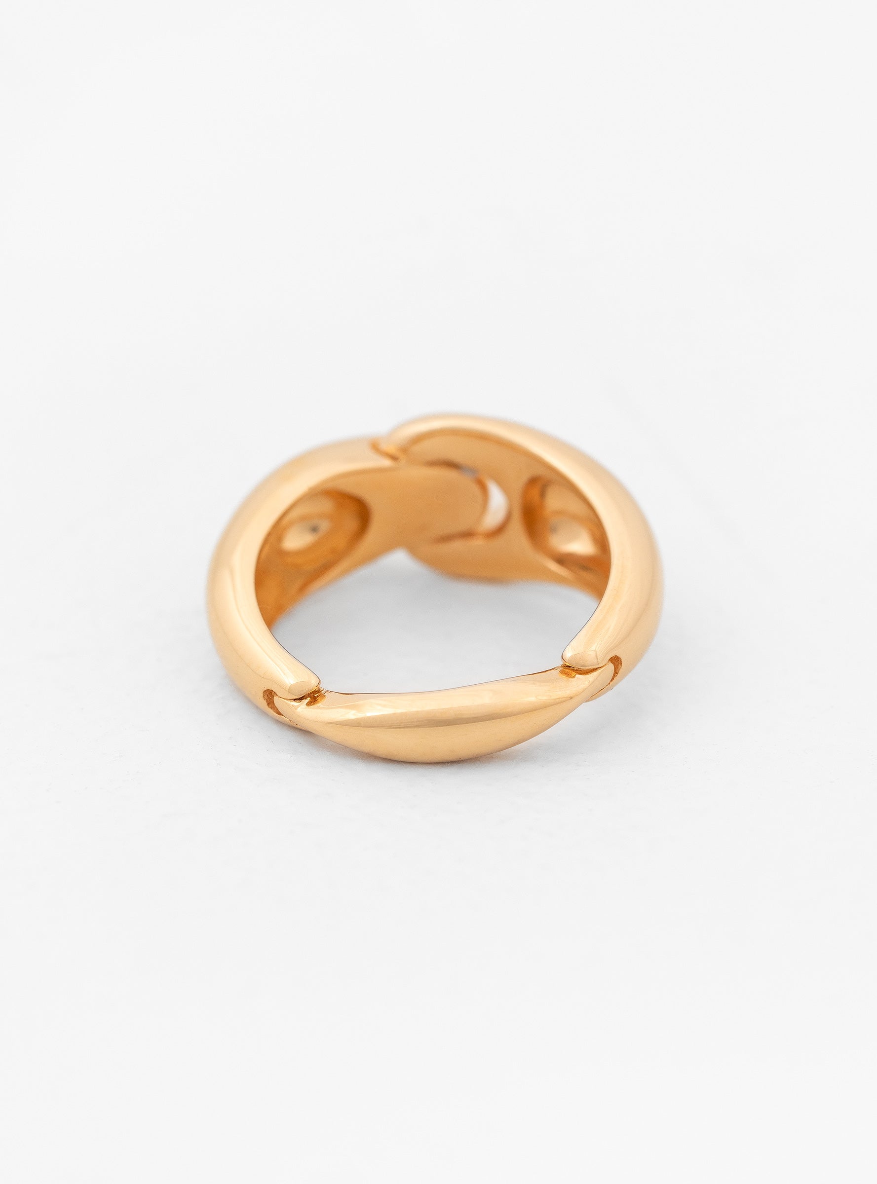  Annika Inez Linked Gold Ring - US 8