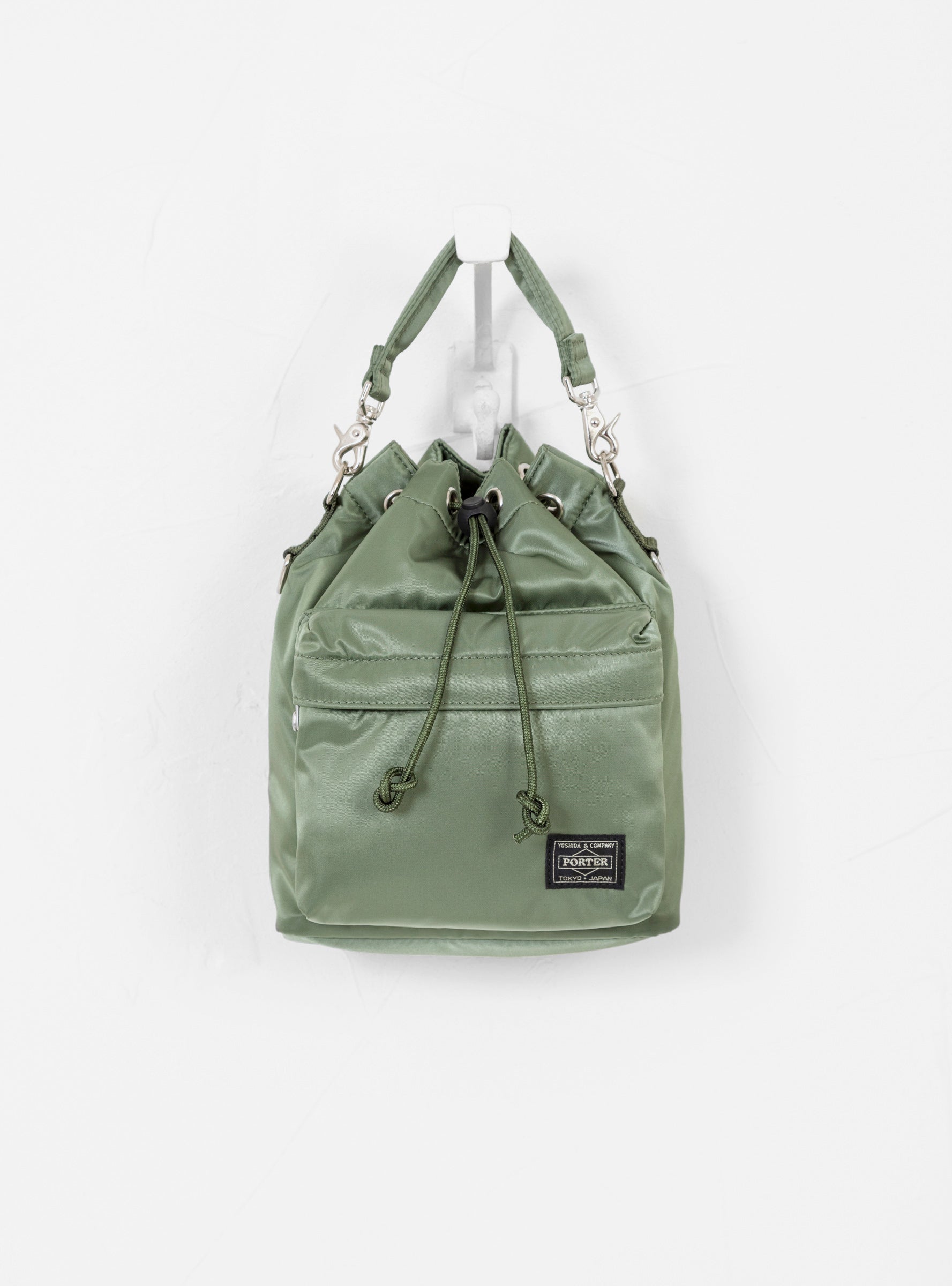  Porter Yoshida & Co. Balloon Sac Bag Sage Green