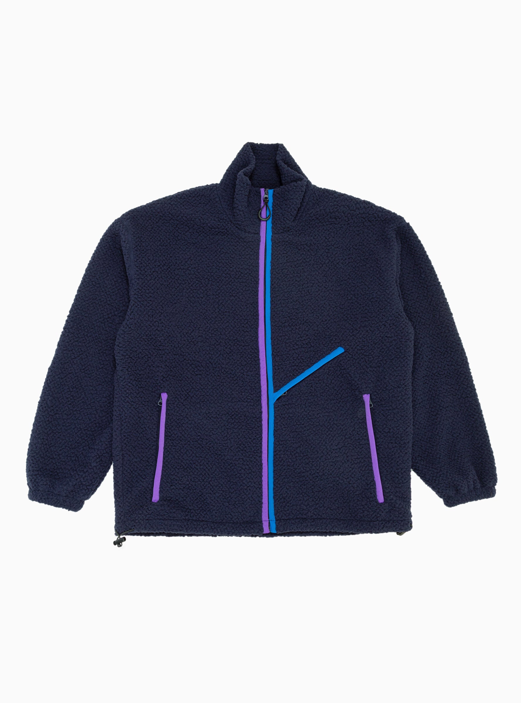  Garbstore Zip Up Fleece Navy