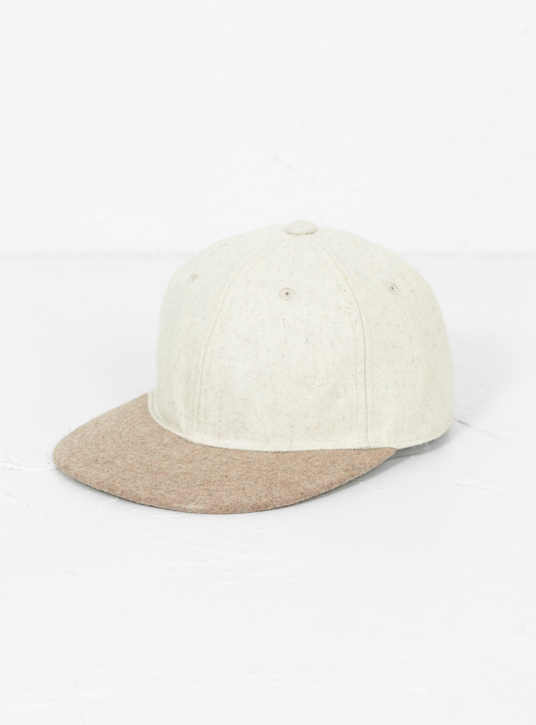  Sublime Melton 2 Tone BB Cap Off White & Beige