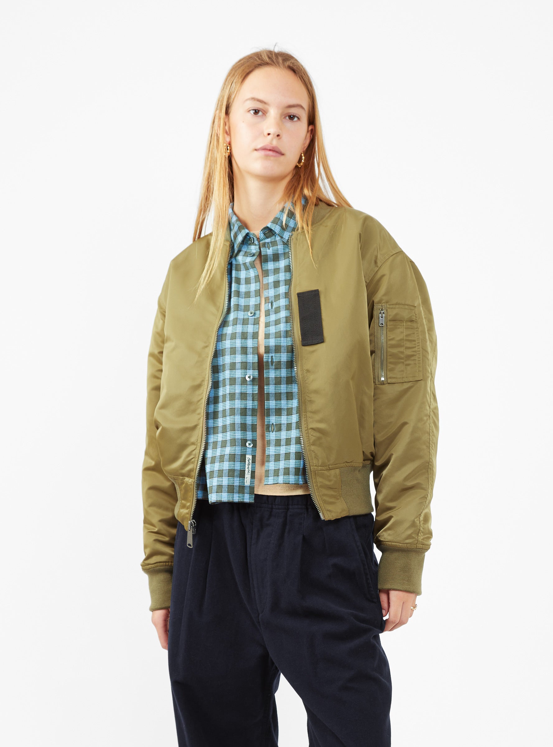  Garbstore Flight Jacket Olive