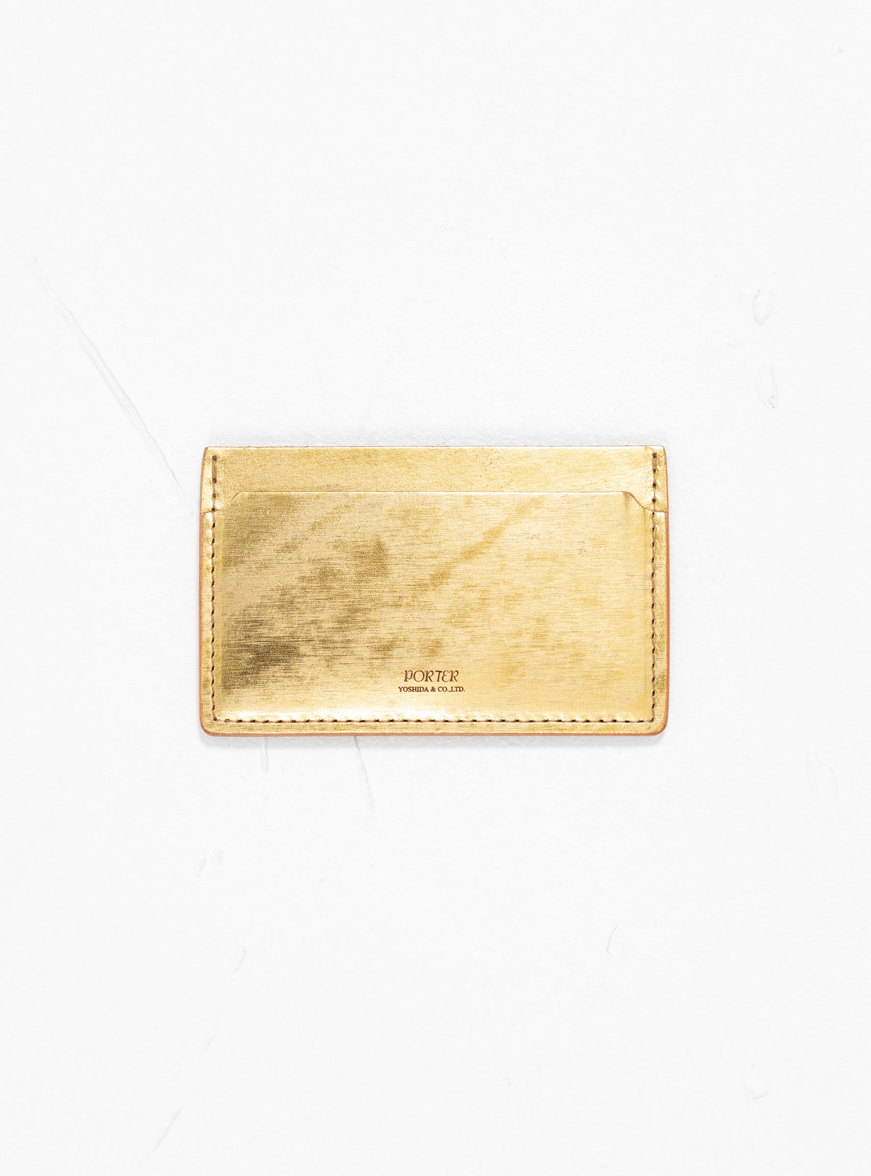  Porter Yoshida & Co. Foil Card Holder Gold