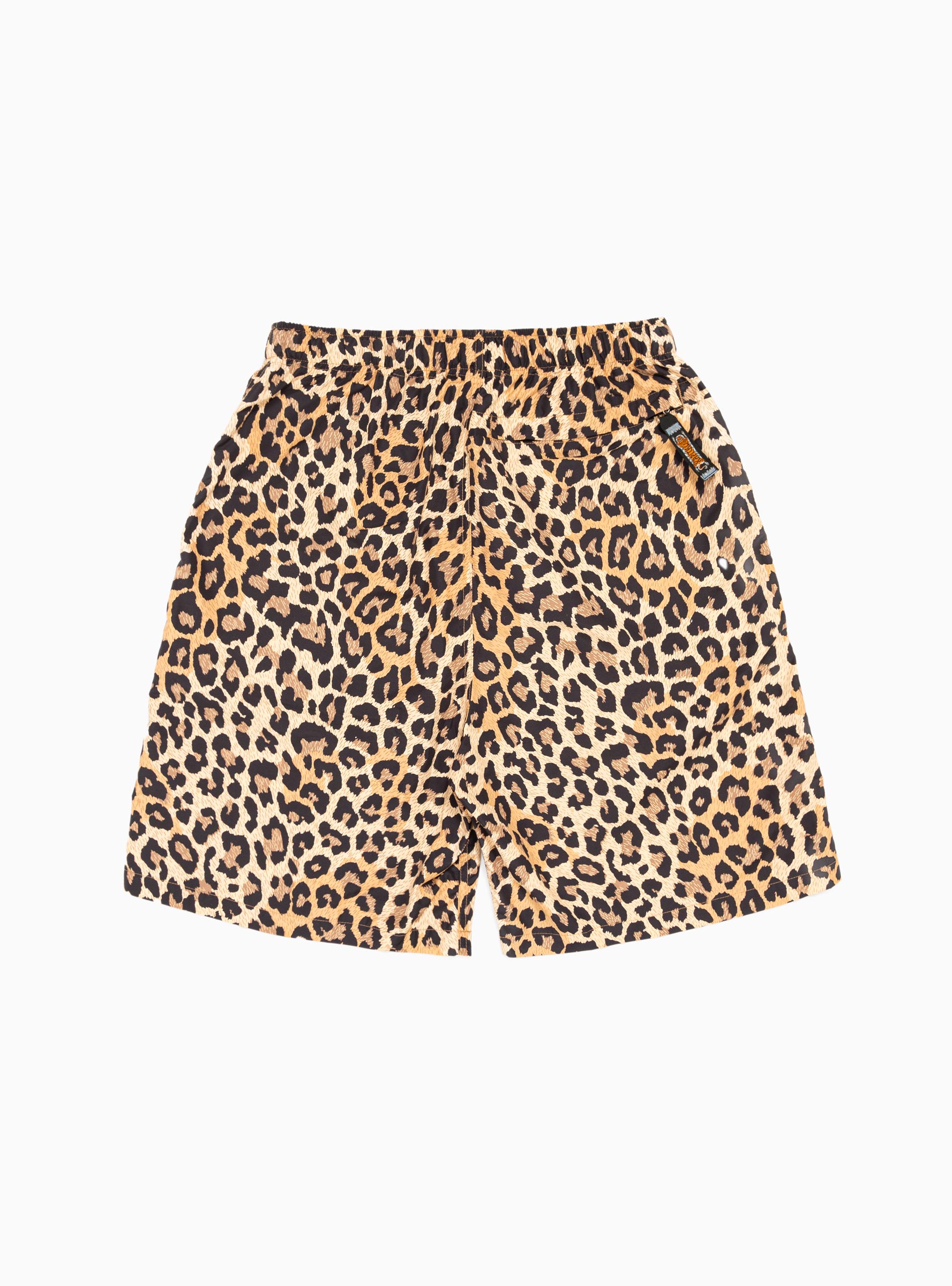  Kapital Fast-Dry Leopard Easy Shorts Brown - Size: Large