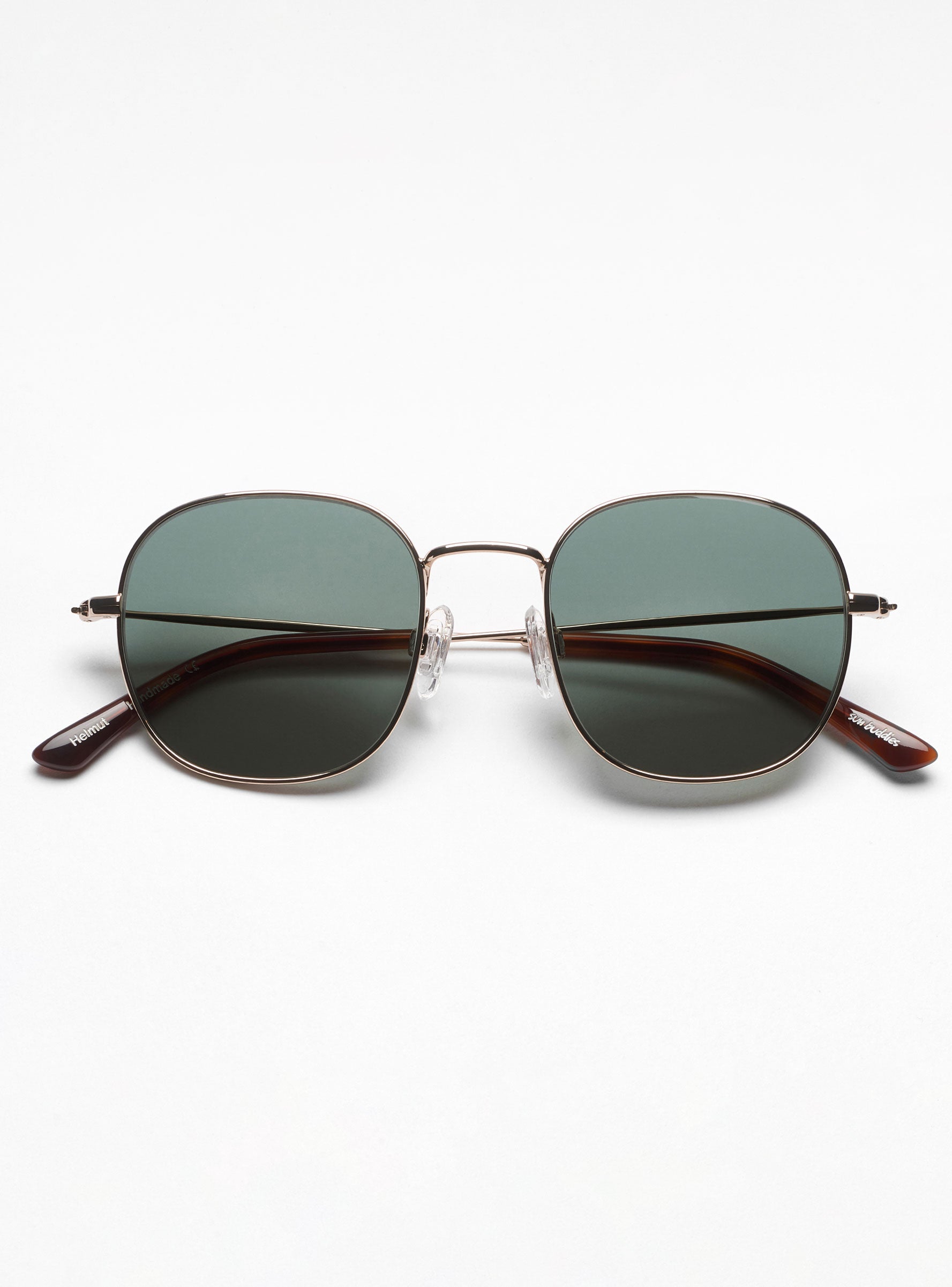  Sun Buddies Helmut Sunglasses Gold & Tortoise