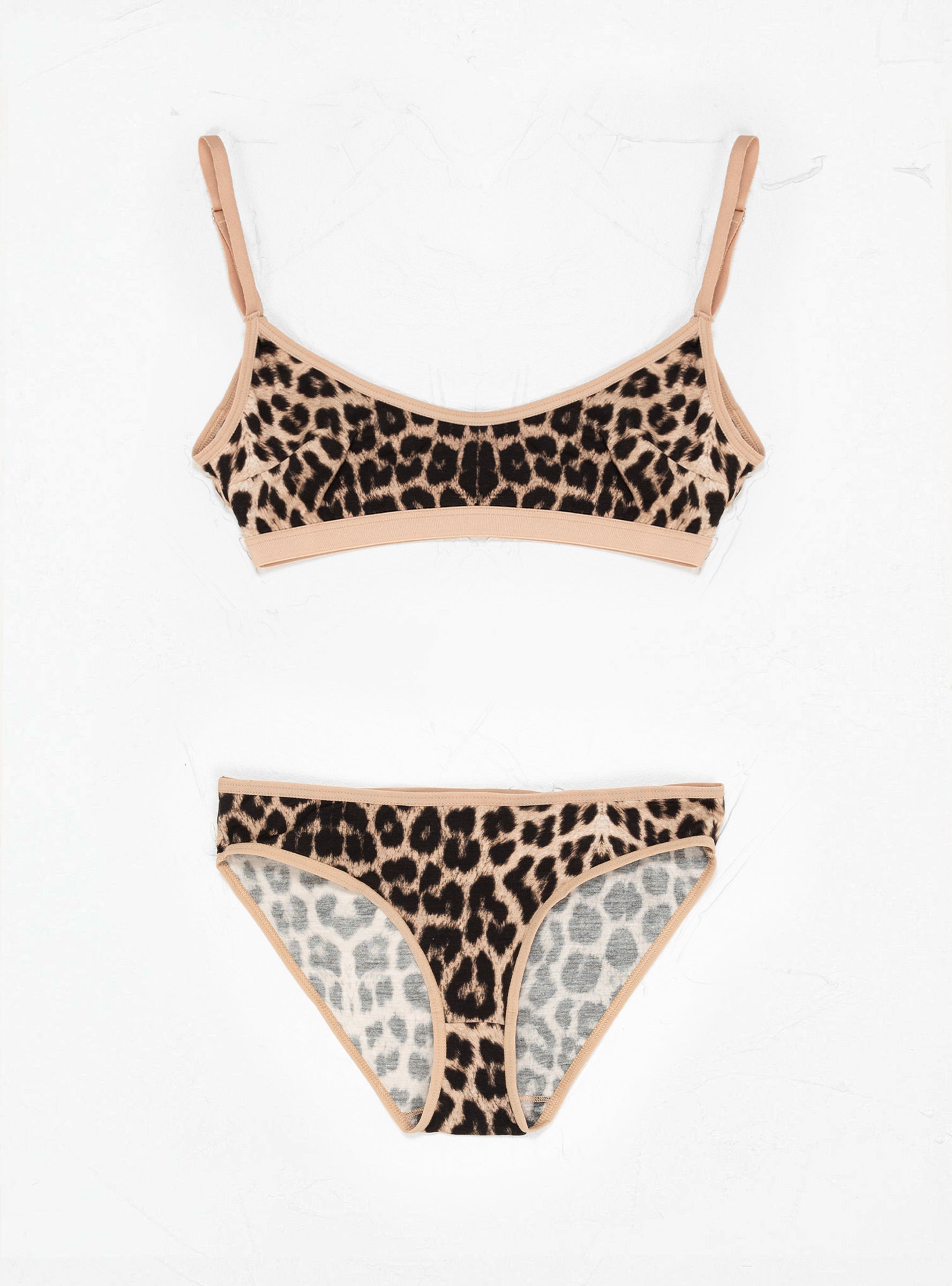  Baserange Emily Bra Leopard - Size: Small