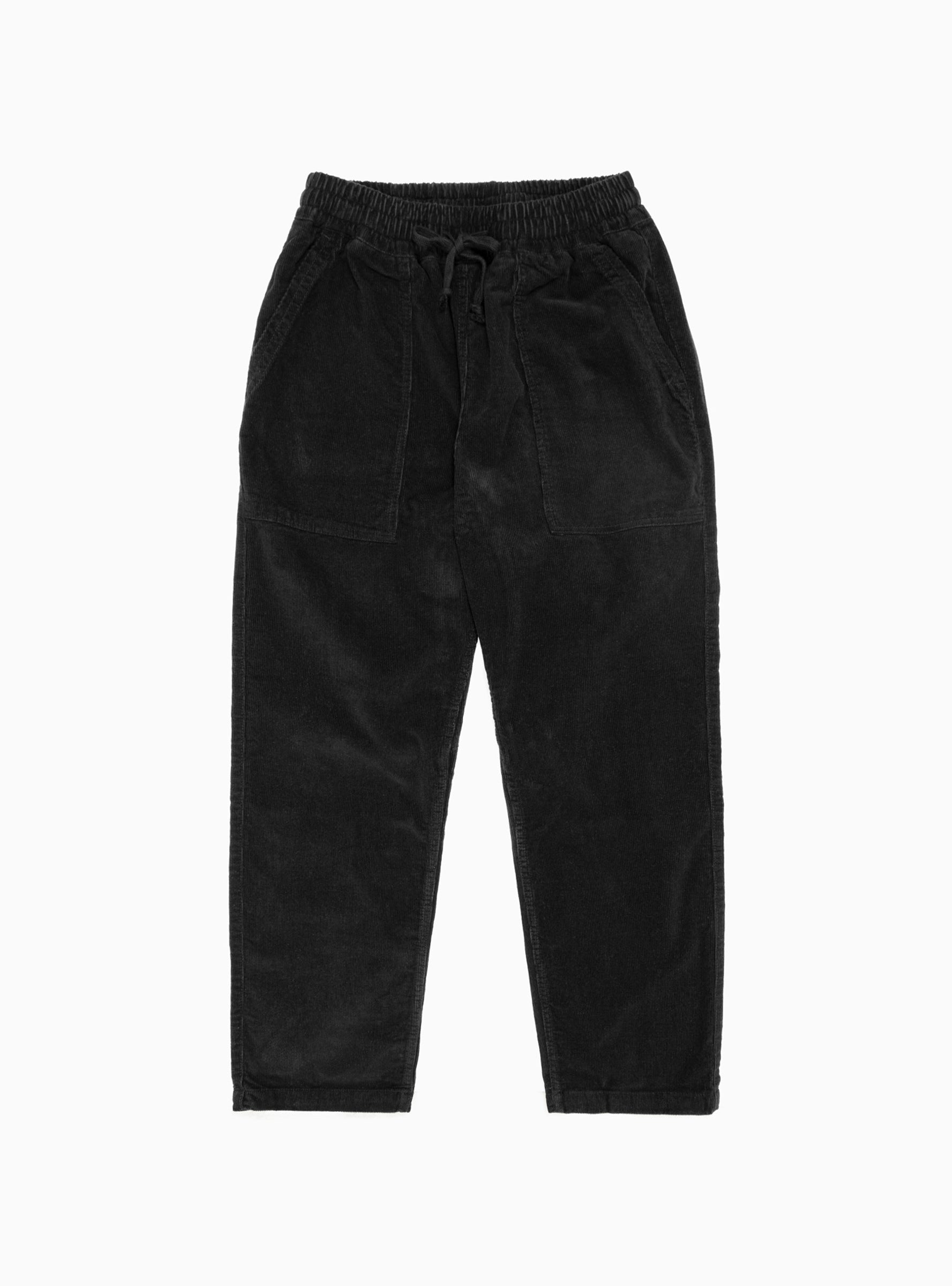  Service Works Corduroy Chef Trousers Black