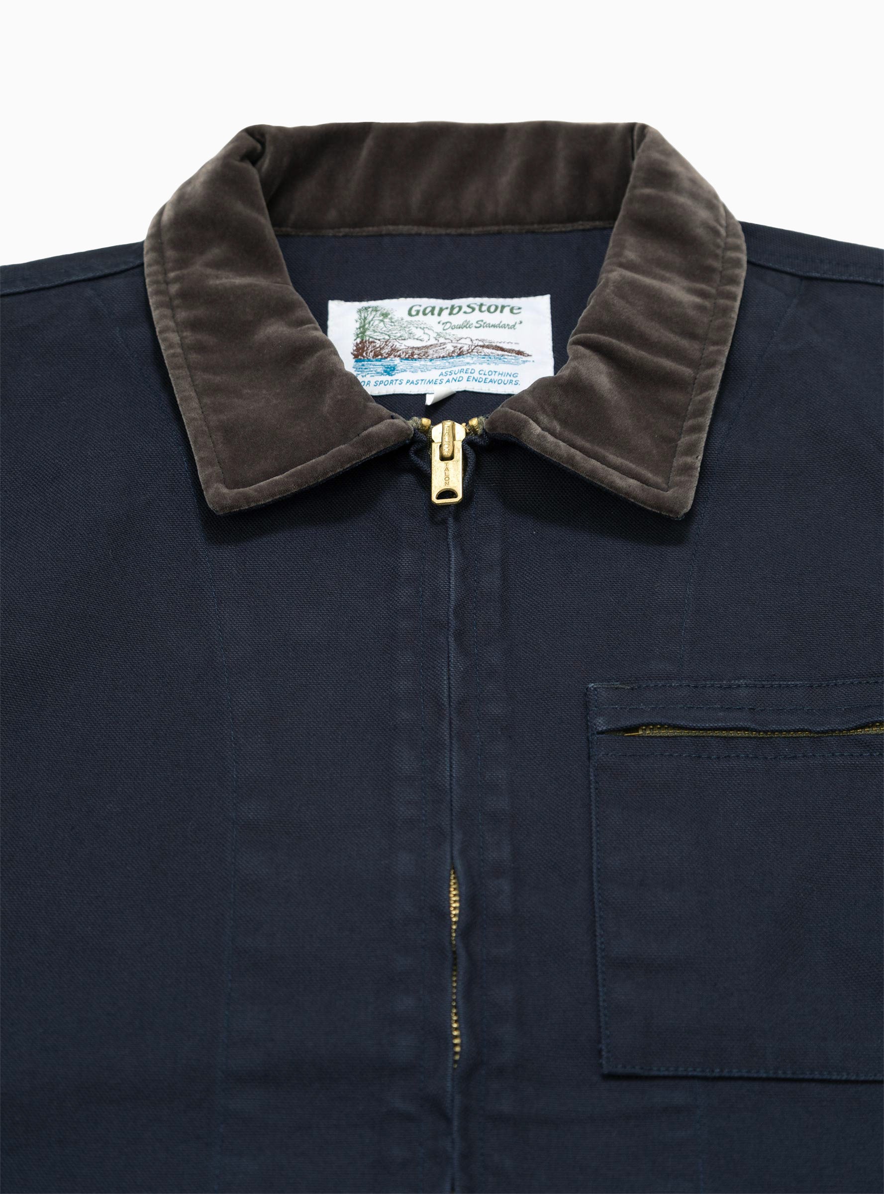  Garbstore Lazy Shirt V2 Navy - Size: XL